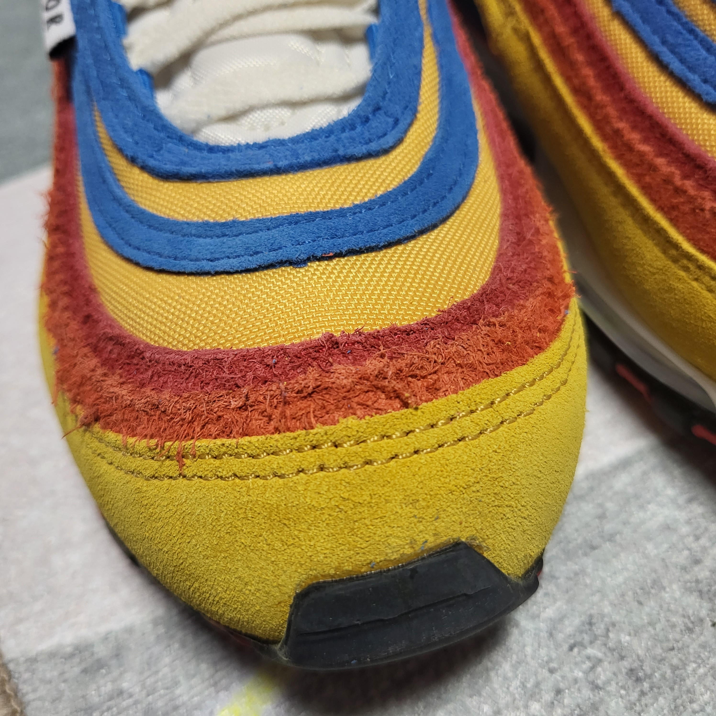 Nike Air Max 97 SE Air Max Running Club Pollen Orange 착용 스타일 - 5