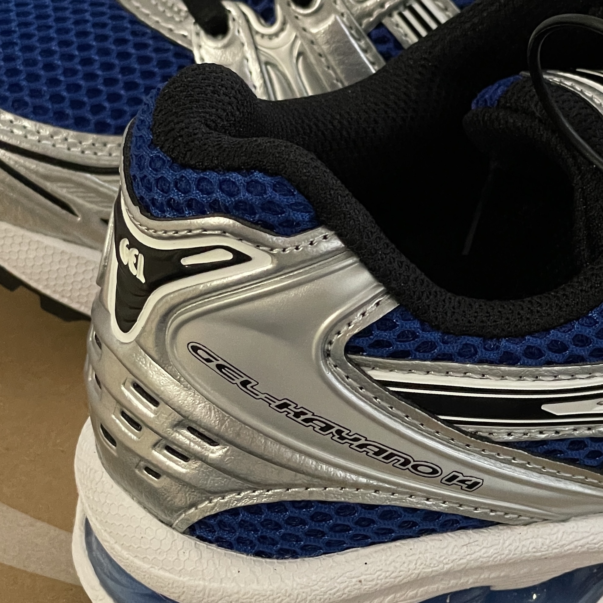 Asics Gel-Kayano 14 Monaco Blue Black 착용 스타일 - 1