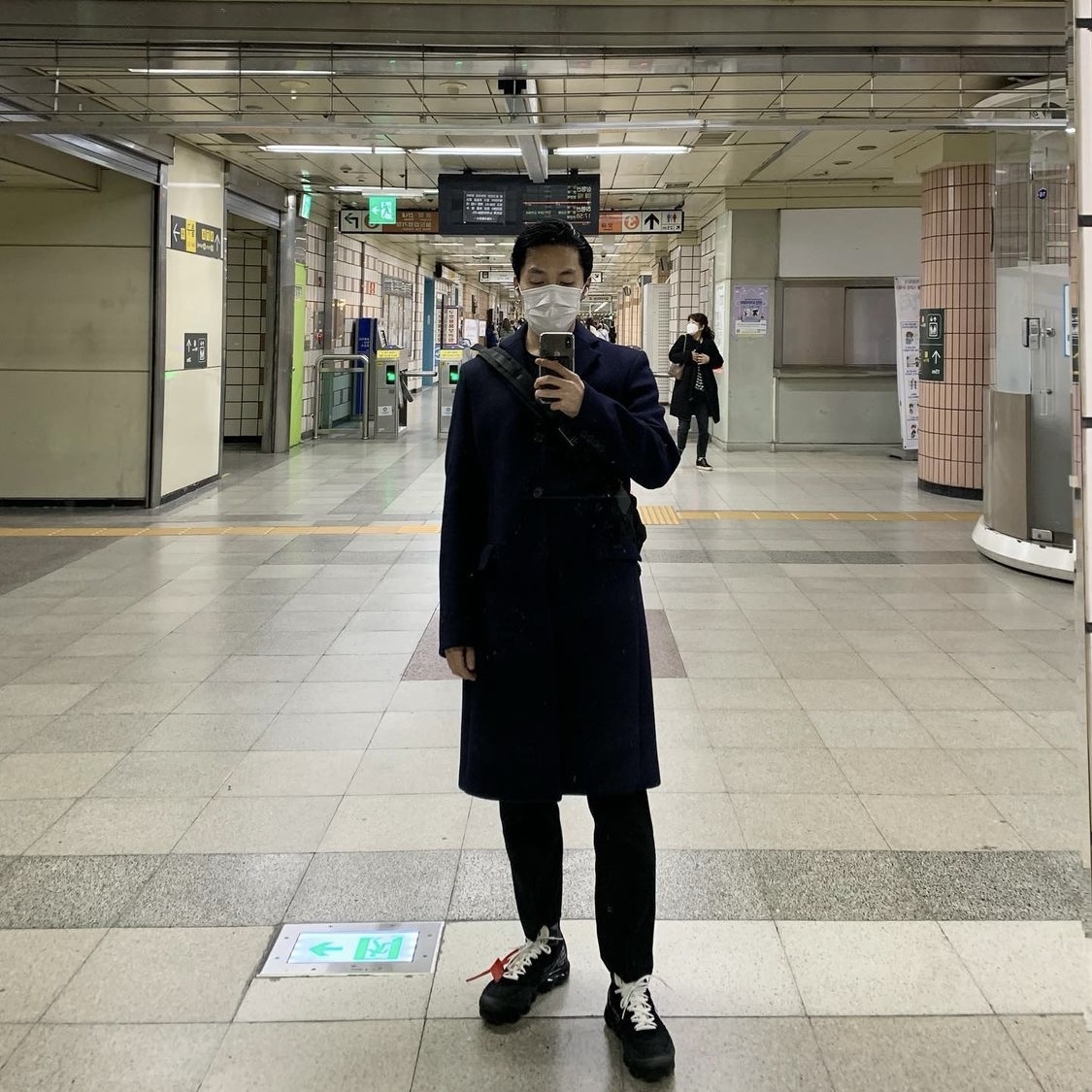 Nike x Off-White Air VaporMax OG Black The Ten 착용 스타일