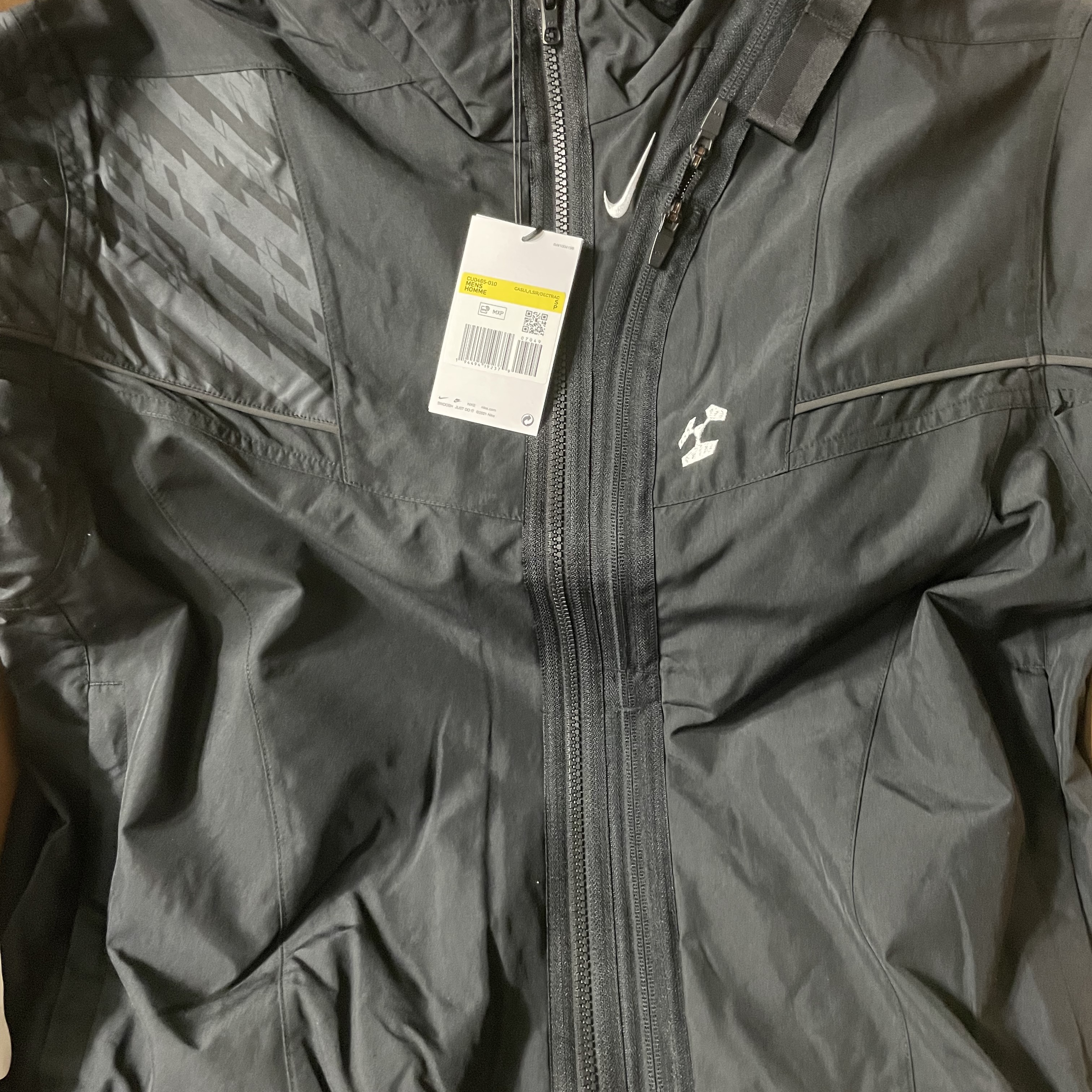 Nike x Acronym NRG Woven Jacket Black - US/EU 착용 스타일 - 1