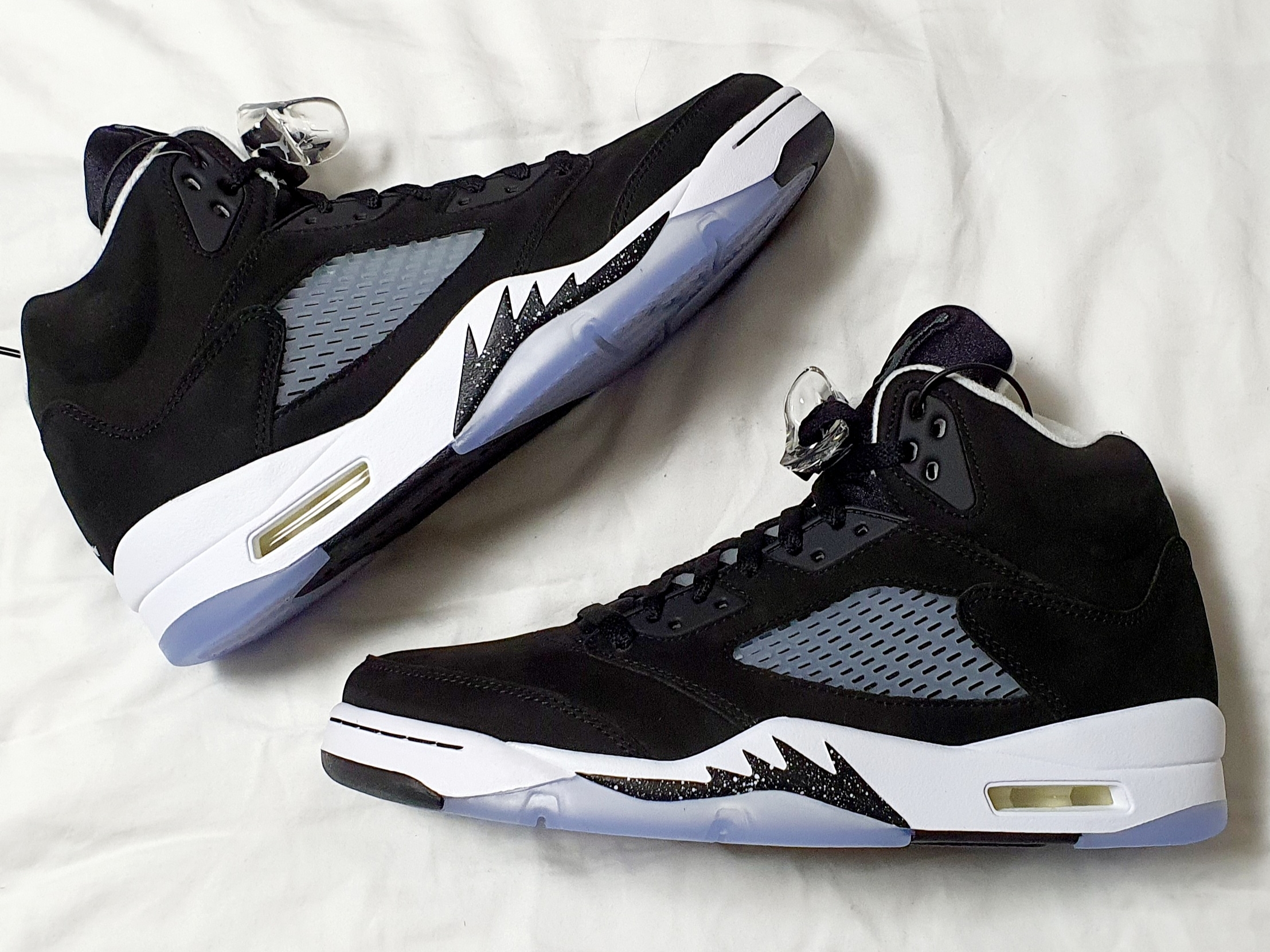 Jordan 5 Retro Moonlight 착용 스타일 - 1