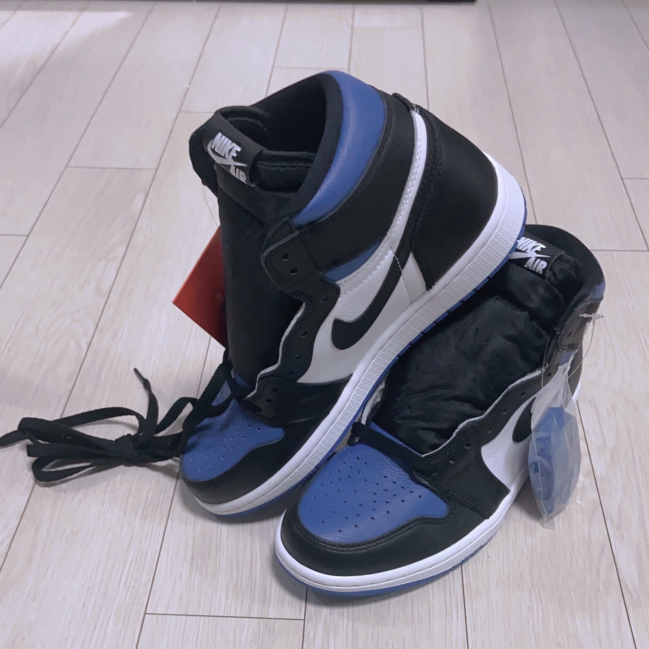Jordan 1 Retro High OG Royal Toe 착용 스타일