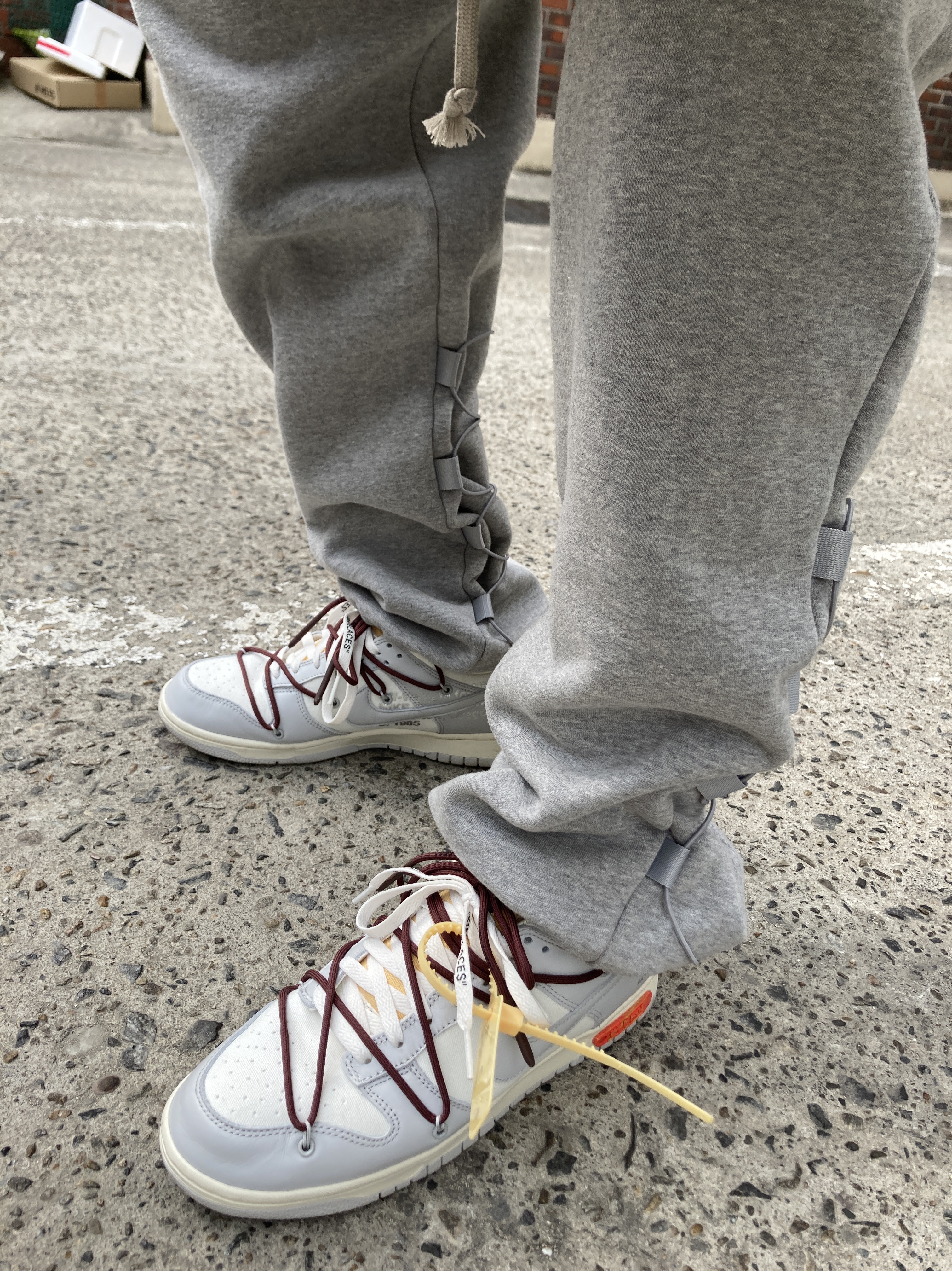 Nike x Off-White Dunk Low The 50 - Lot 46 착용 스타일 - 1