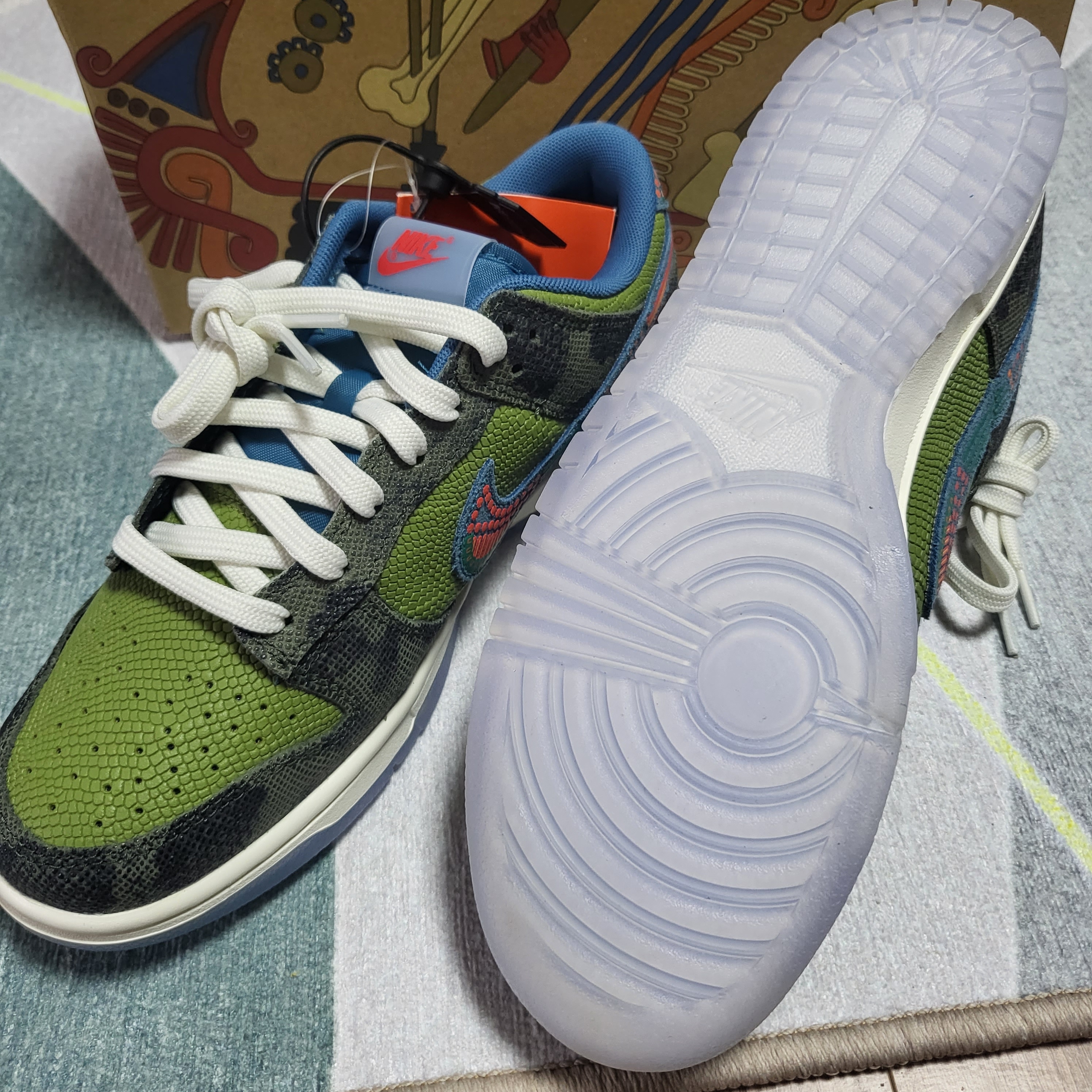 Nike Dunk Low Premium Siempre Familia 착용 스타일 - 5