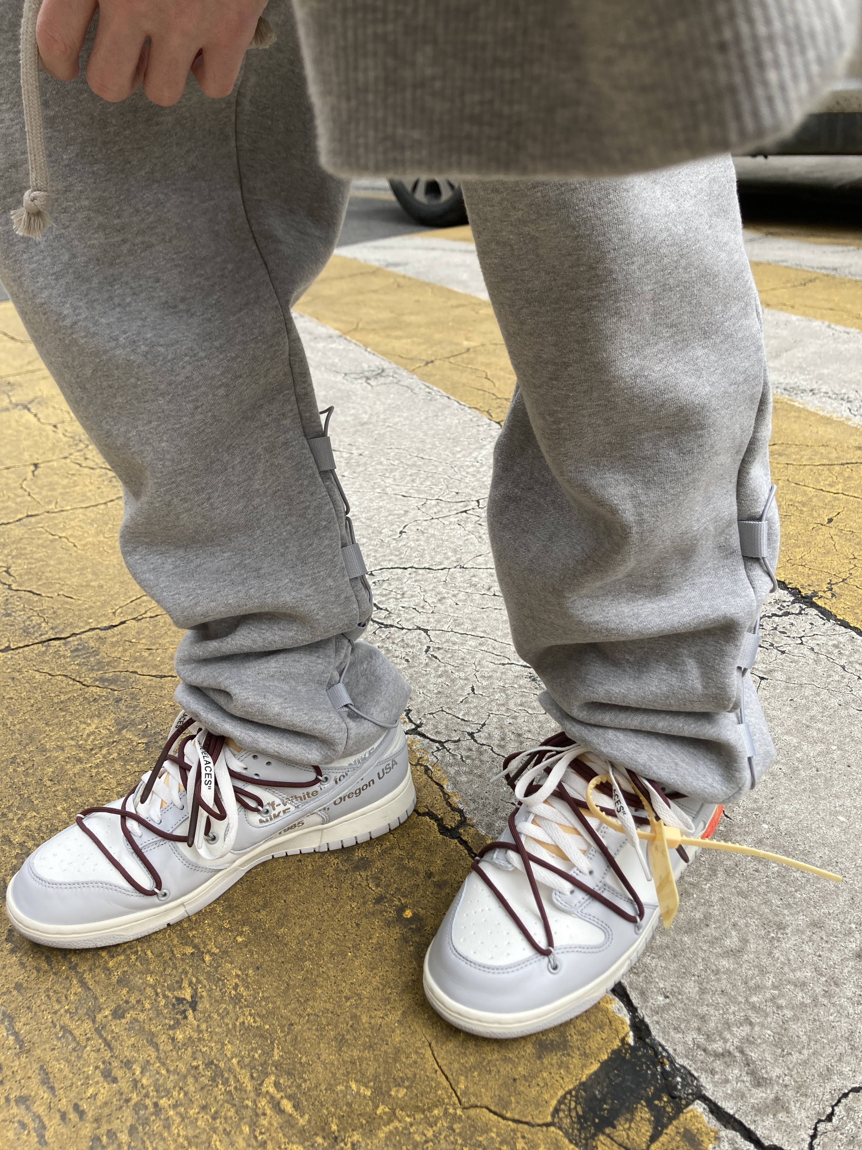 Nike x Off-White Dunk Low The 50 - Lot 46 착용 스타일 - 3