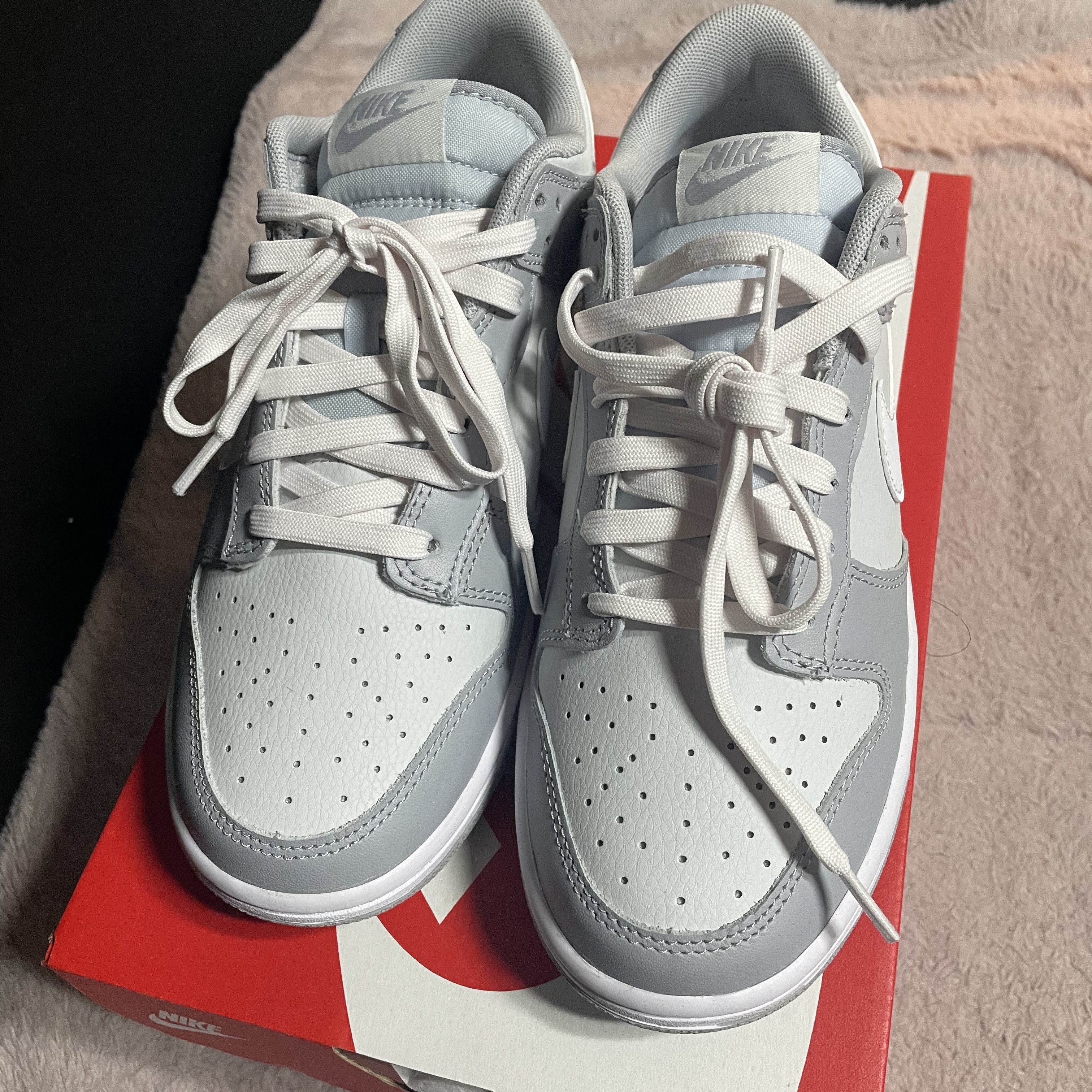Nike Dunk Low Retro Wolf Grey 착용 스타일