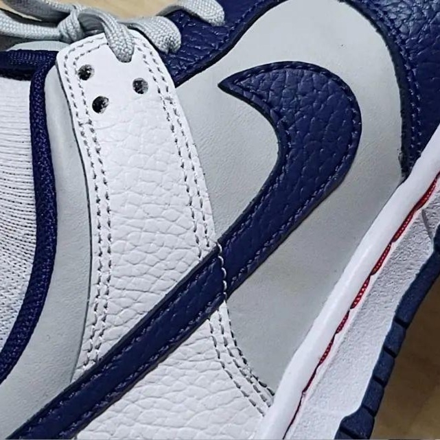 Nike x NBA Dunk Low Retro EMB Nets, (GS) Nike x NBA Dunk Low Nets 착용 스타일 - 1