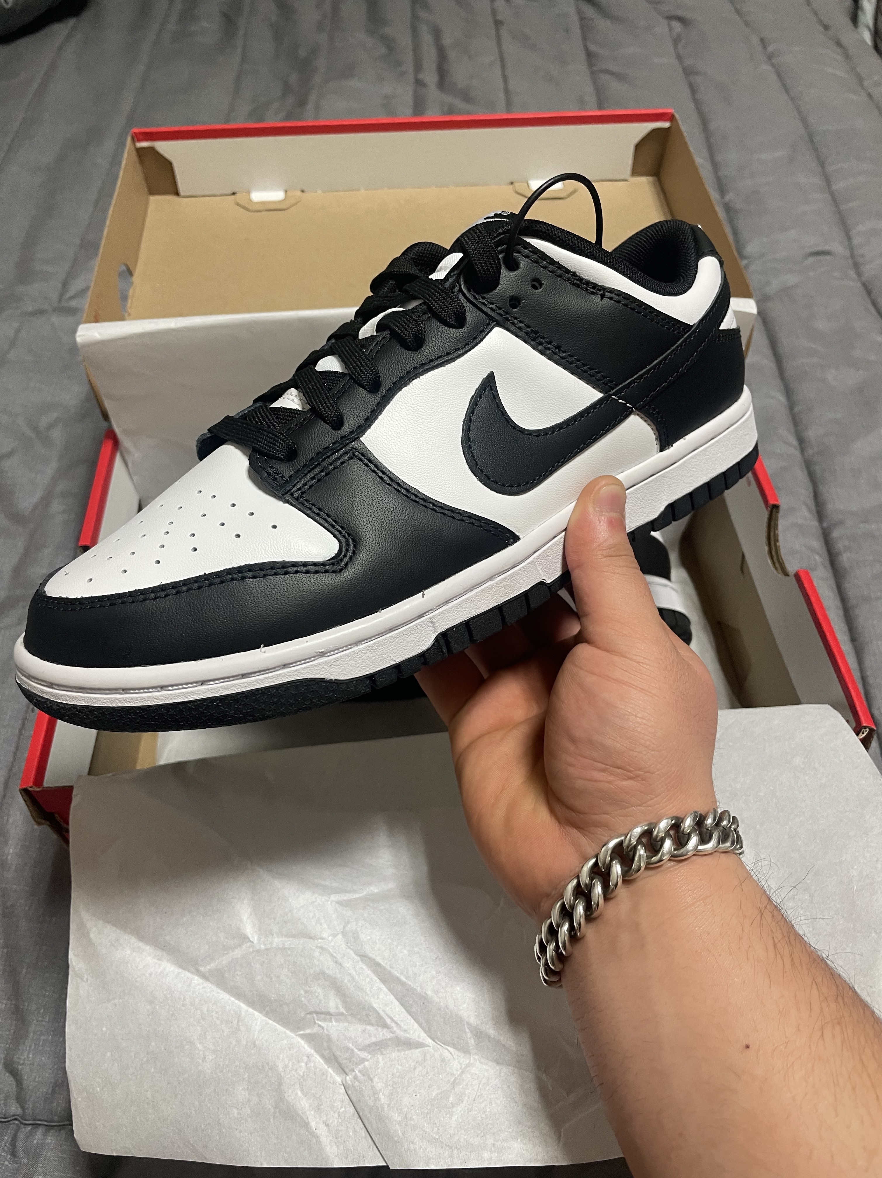 Nike Dunk Low Retro Black 착용 스타일
