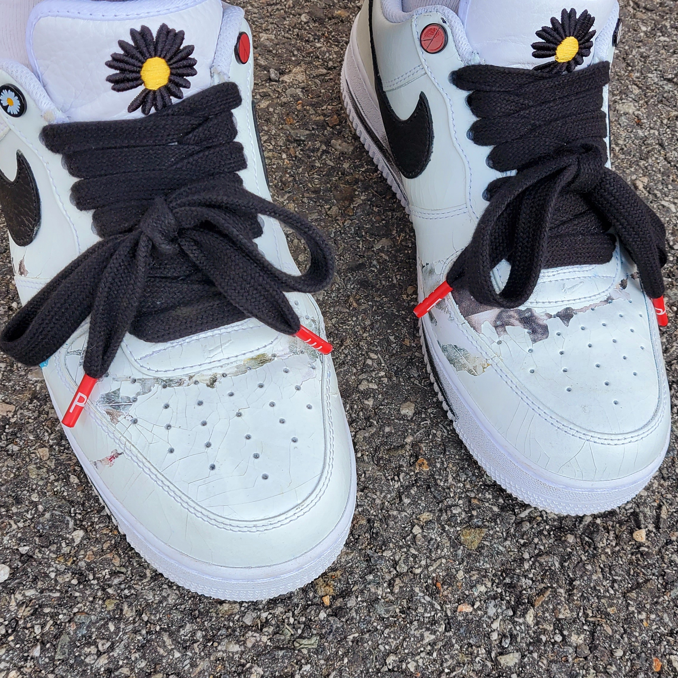 Nike x Peaceminusone Air Force 1 Low Para-Noise 2.0 착용 스타일 - 3