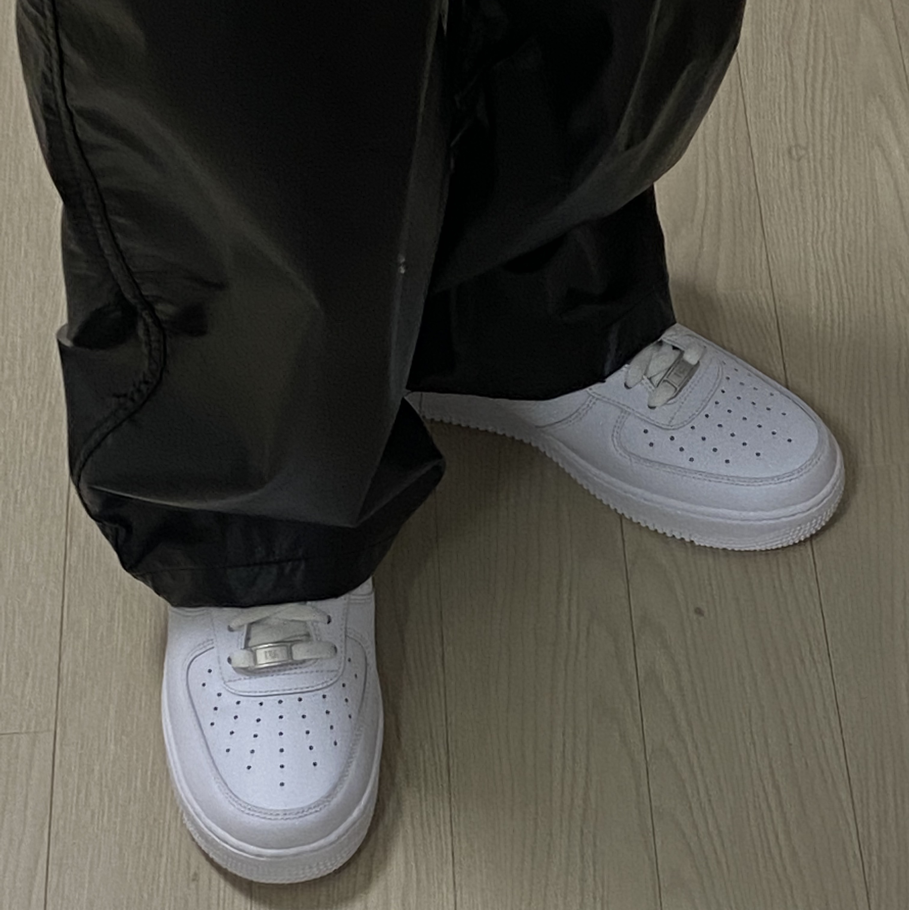 Nike Air Force 1 '07 Low White 착용 스타일