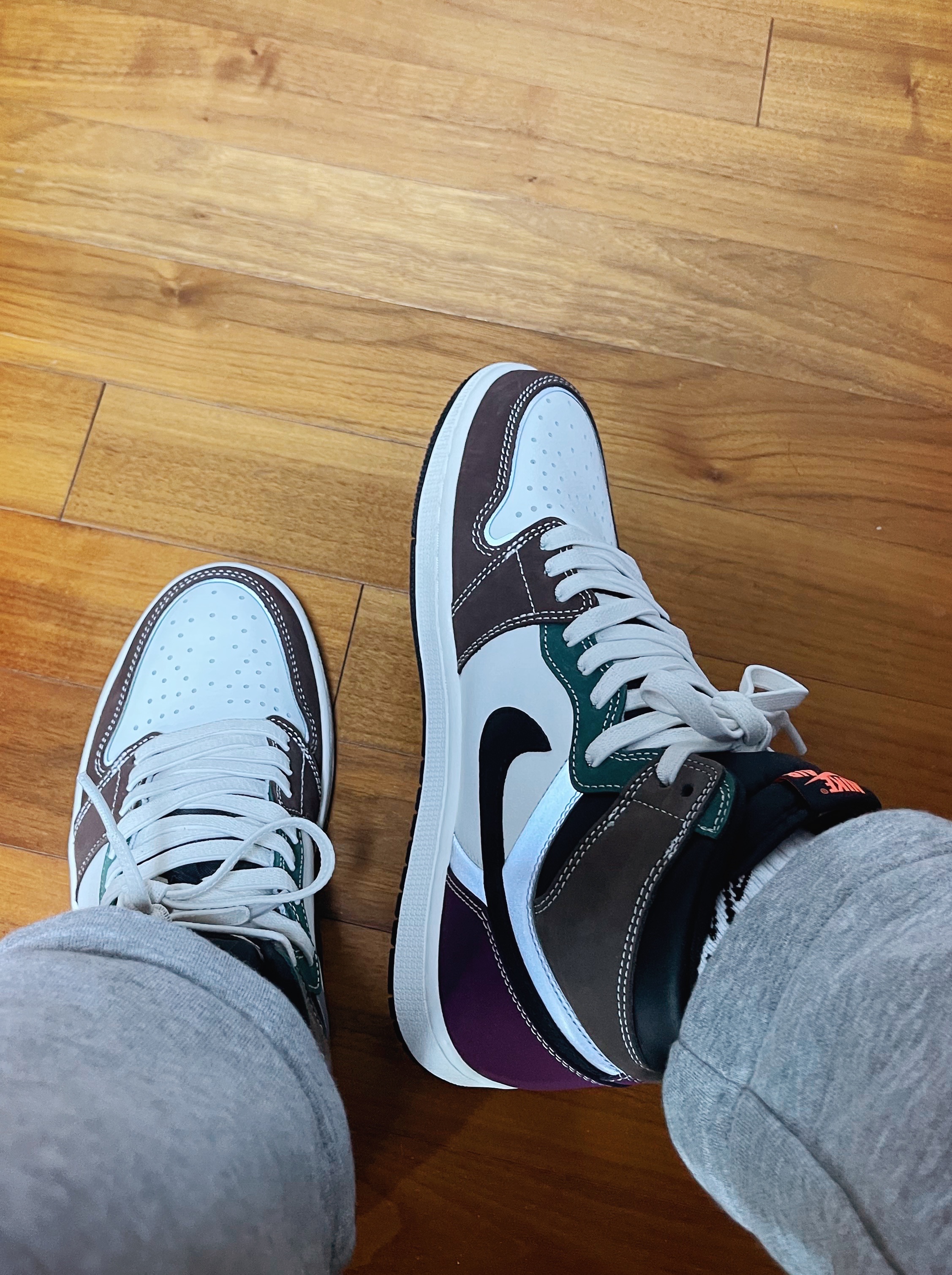 Jordan 1 Retro High OG Craft 착용 스타일 - 2