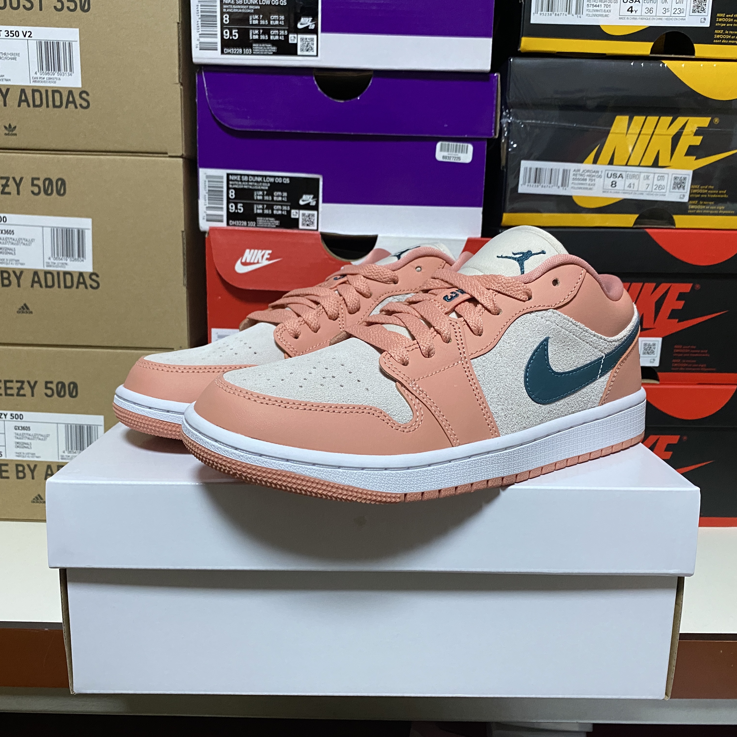 (W) Jordan 1 Low Light Madder Root 착용 스타일 - 2