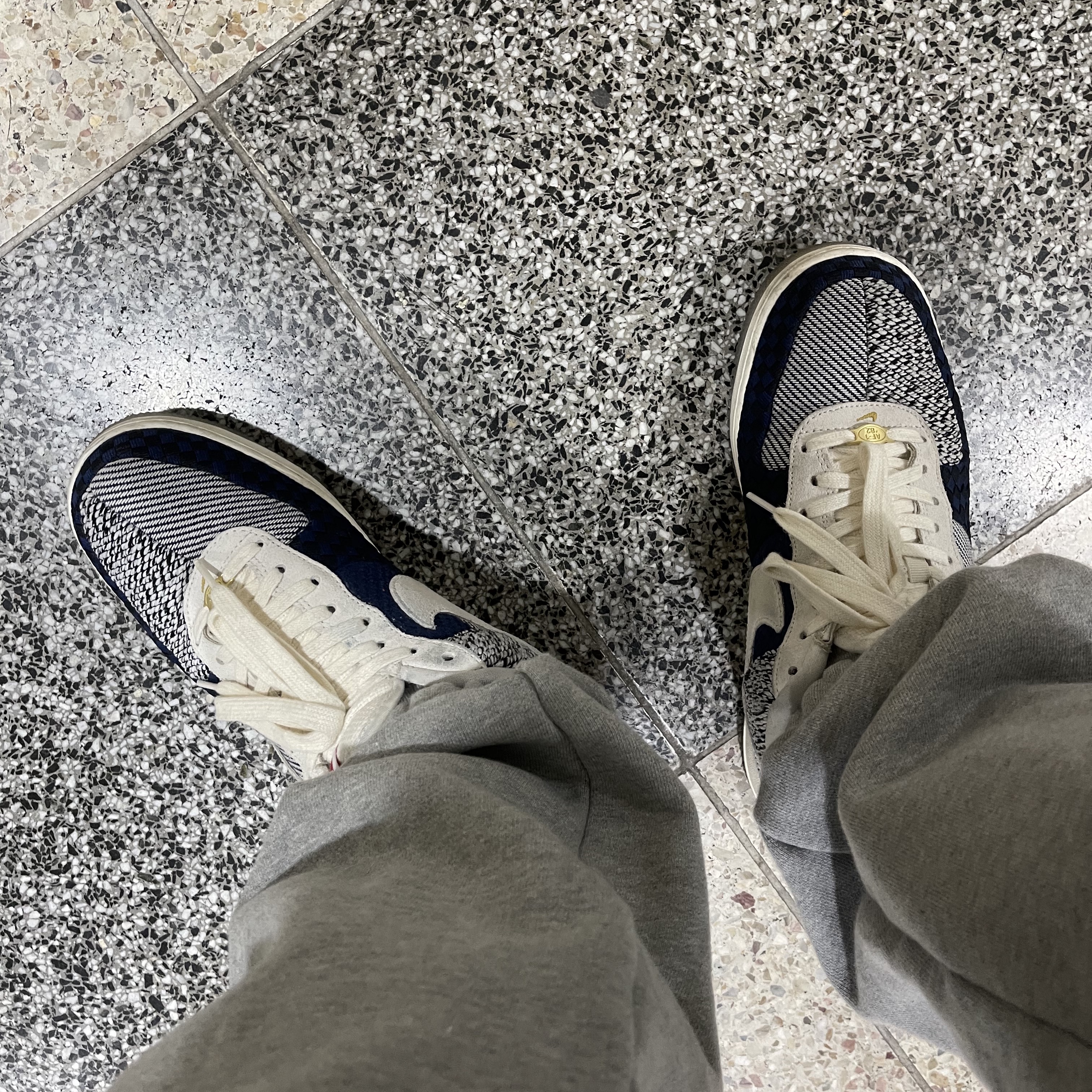 (W) Nike Air Force 1 '07 LV8 Sashiko 착용 스타일