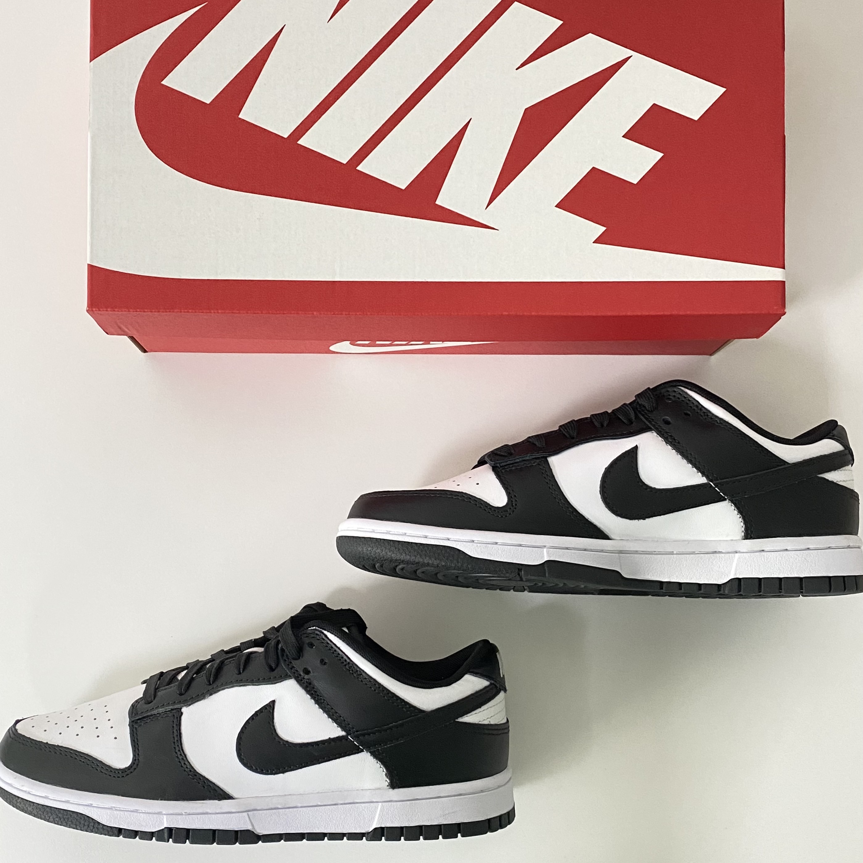 Nike Dunk Low Retro Black 착용 스타일 - 2