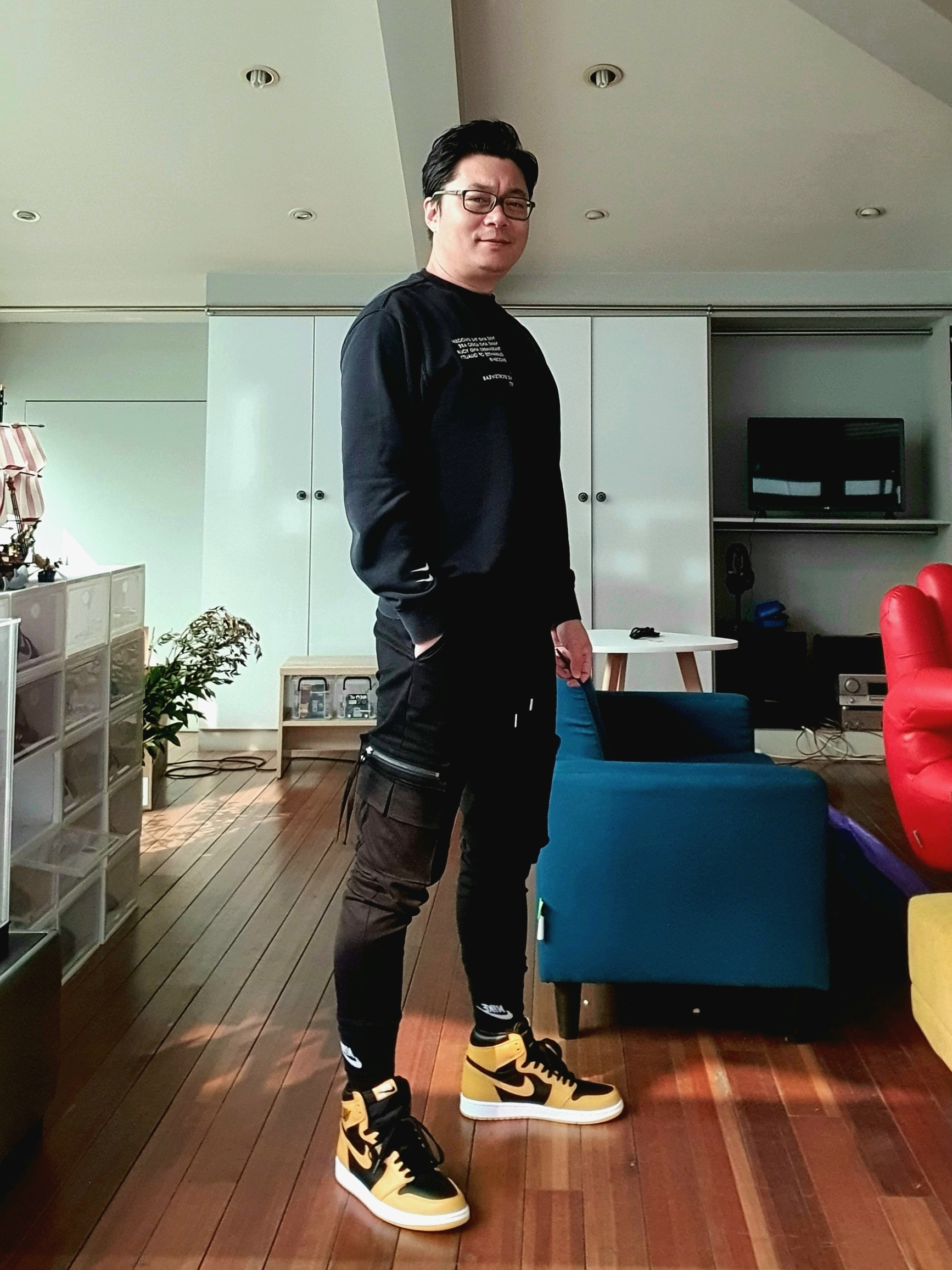 Jordan 1 Retro High OG Pollen 착용 스타일