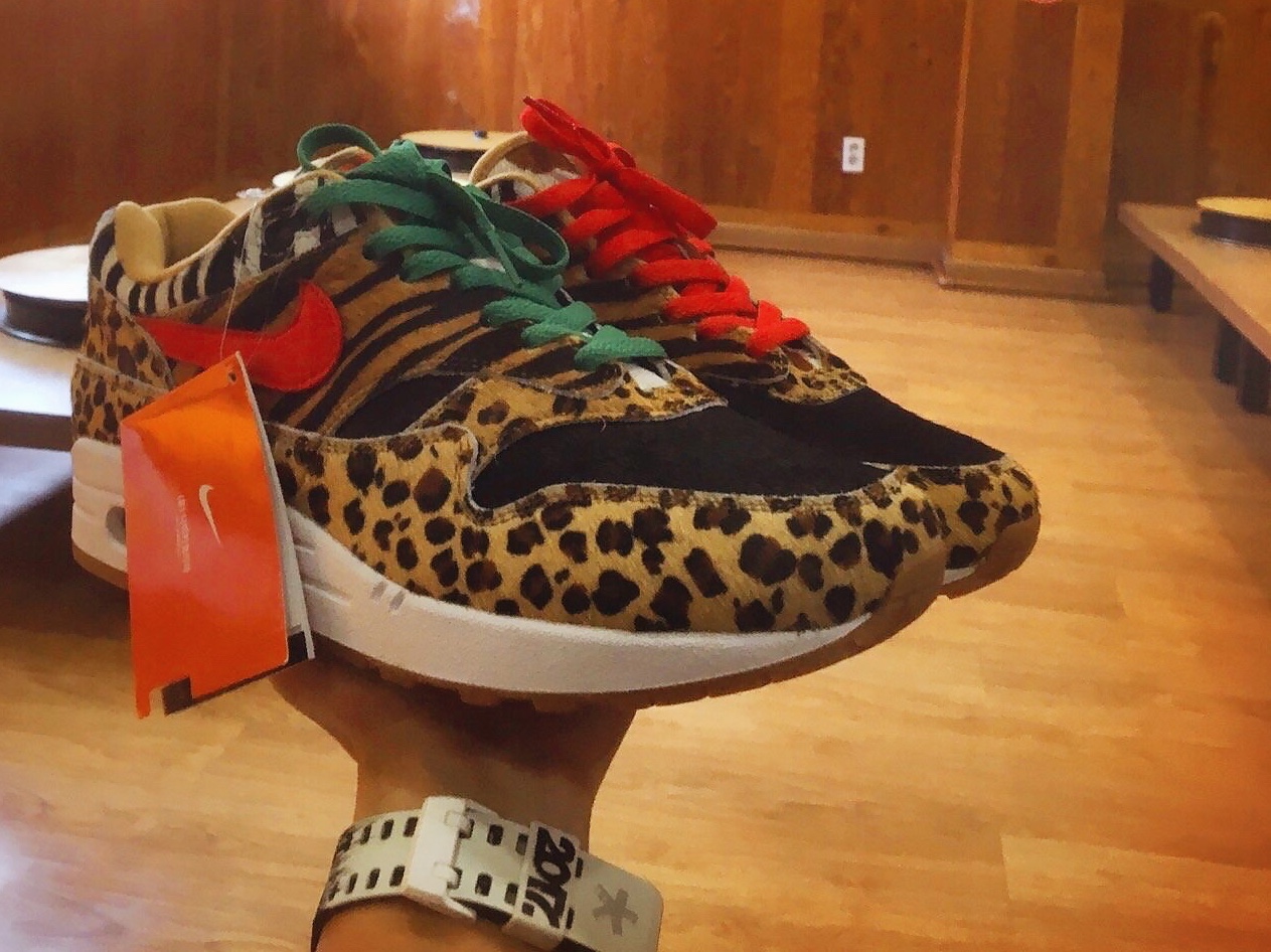 Nike x Atmos Air Max 1 Animal Pack 2.0 착용 스타일