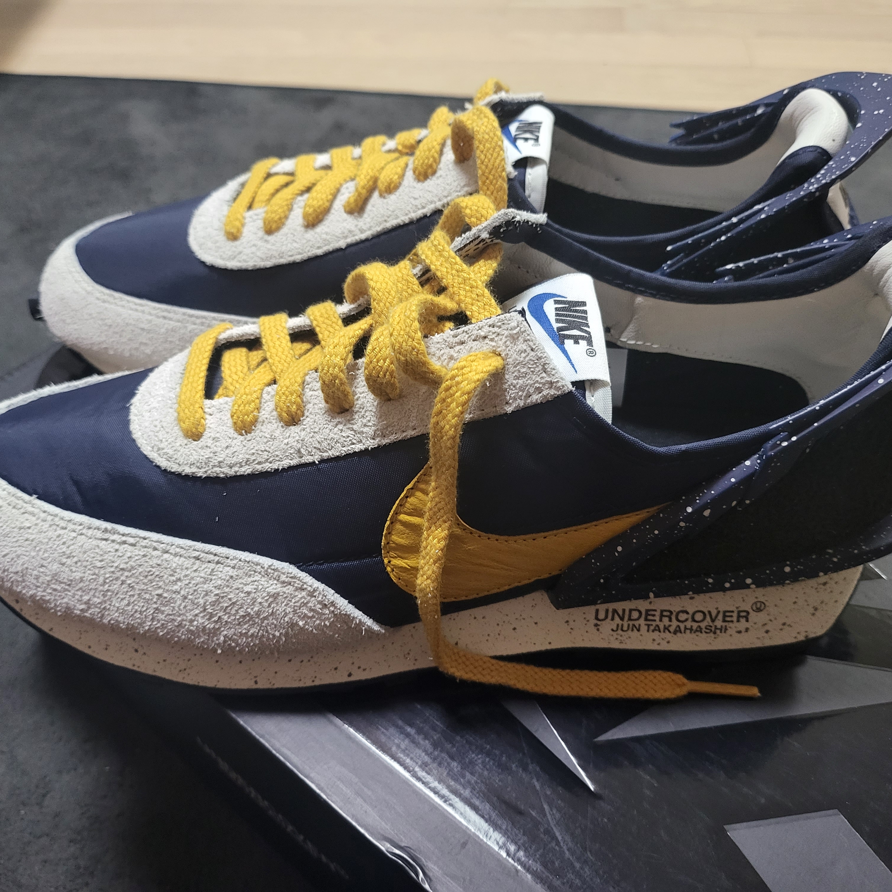 (W) Nike x Undercover Daybreak Obsidian 착용 스타일 - 3