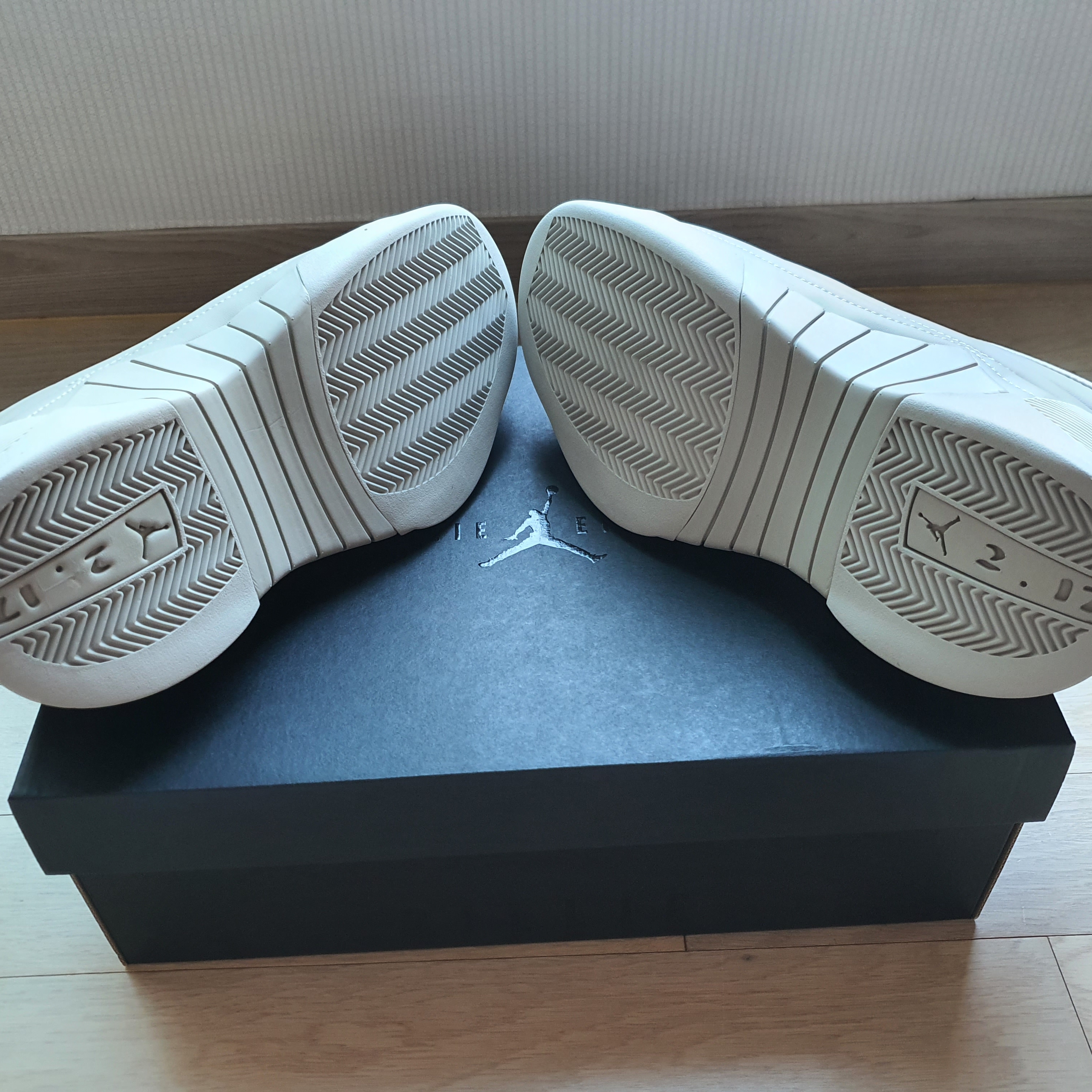 (W) Jordan 15 x Billie Eilish Retro SP Beige 착용 스타일 - 4