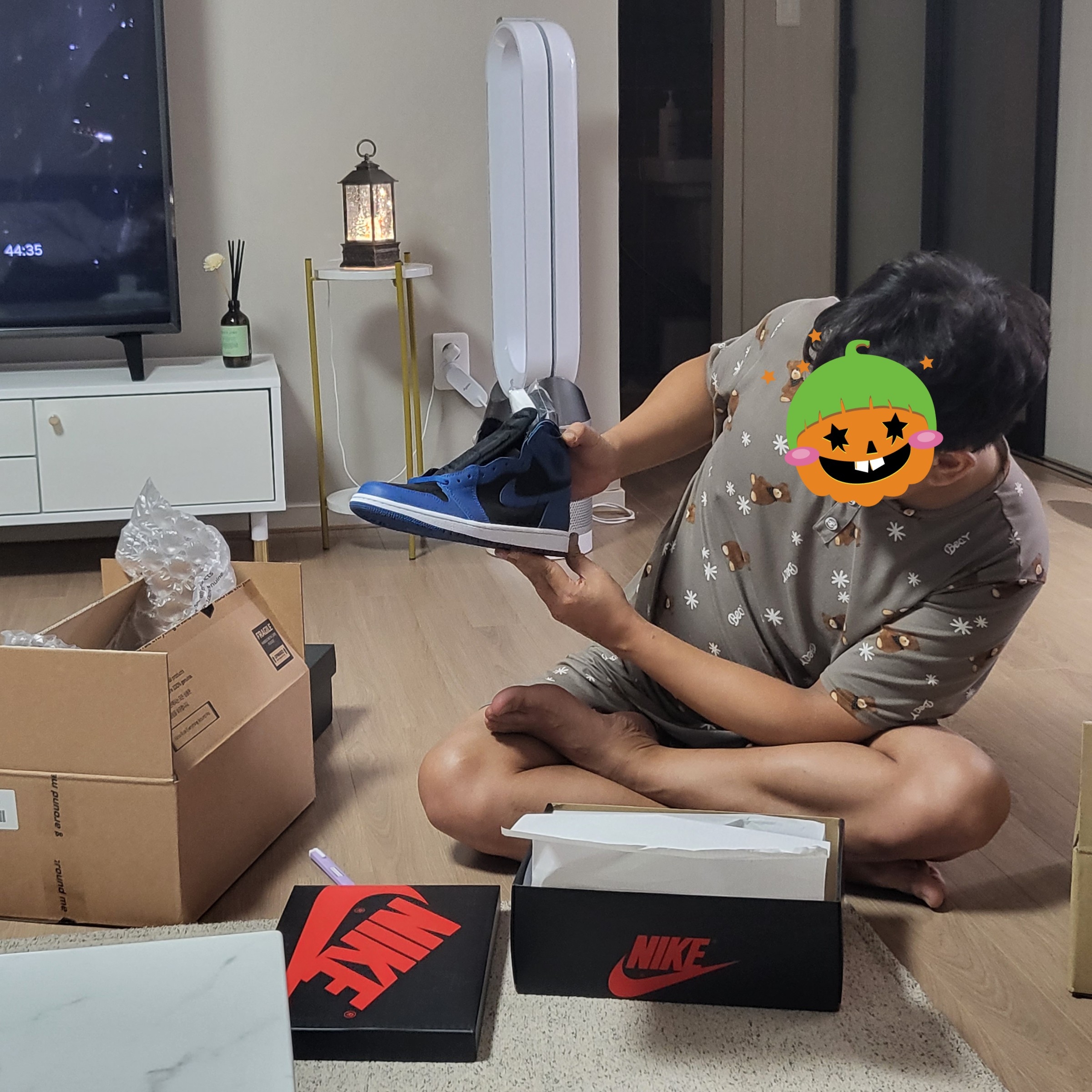 Jordan 1 Low Dark Teal, Jordan 1 Retro High OG Dark Marina Blue 착용 스타일 - 2
