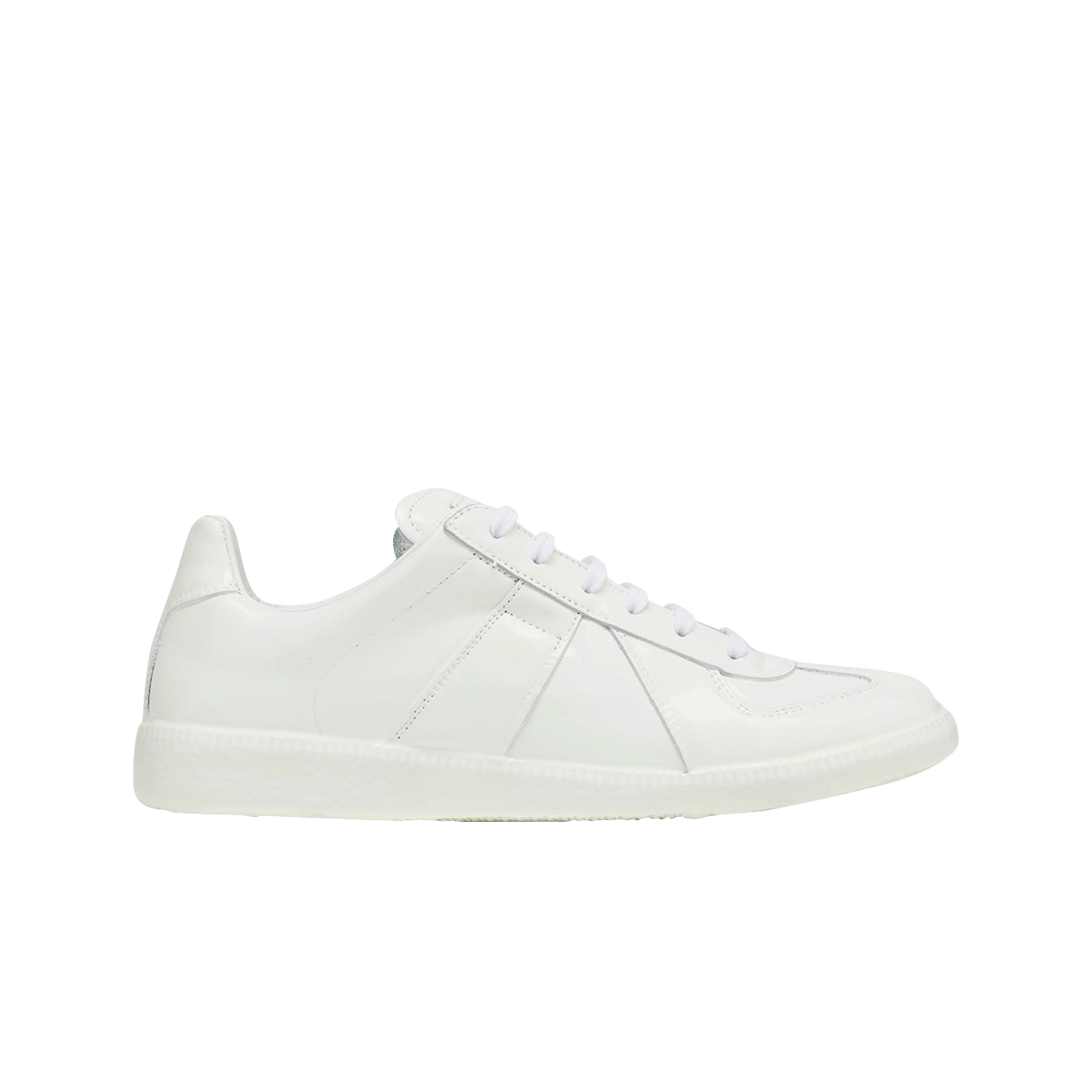 (W) 메종 마르지엘라 러버 코팅 레플리카 스니커즈 화이트((W) Maison Margiela Rubber Coating Replica Sneakers White)