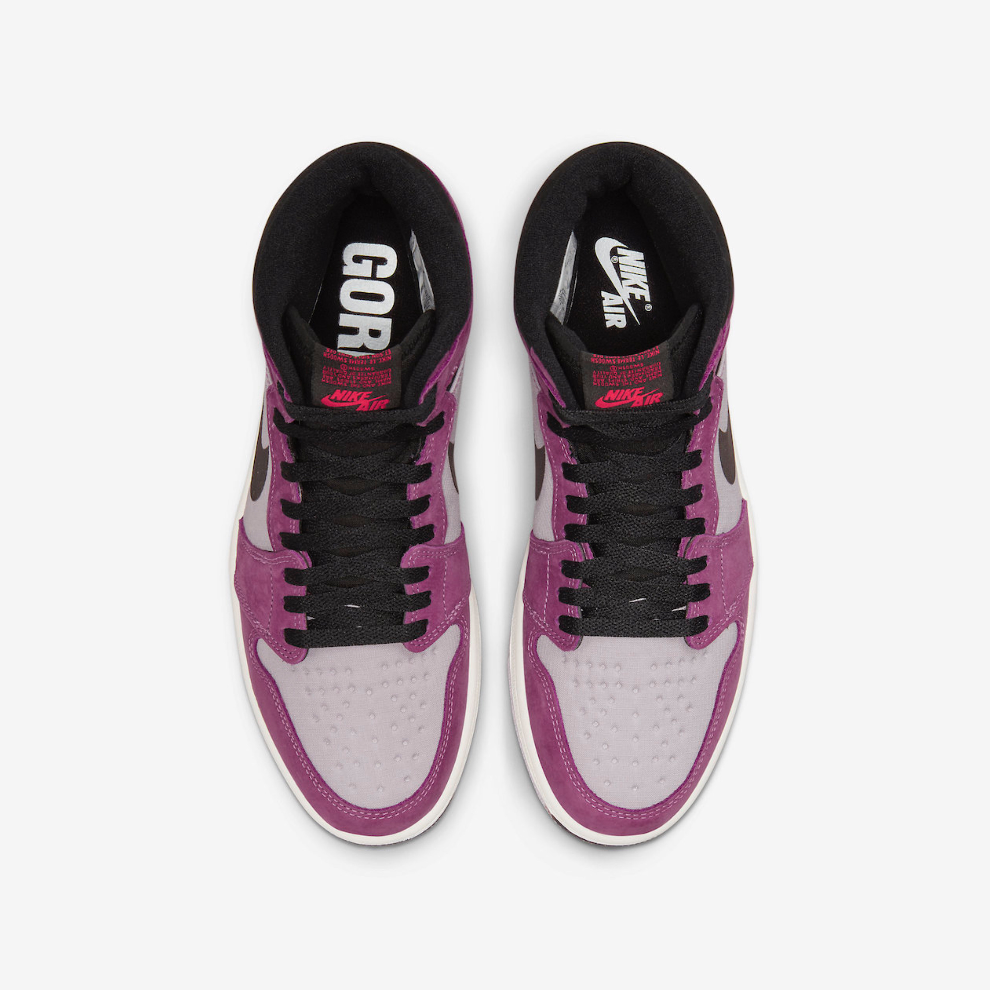 Jordan 1 Element Gore-Tex Berry 착용 스타일 - 4