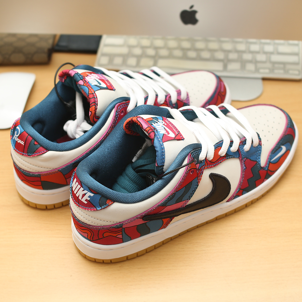 Nike x Parra SB Dunk Low Pro Abstract Art 착용 스타일 - 4