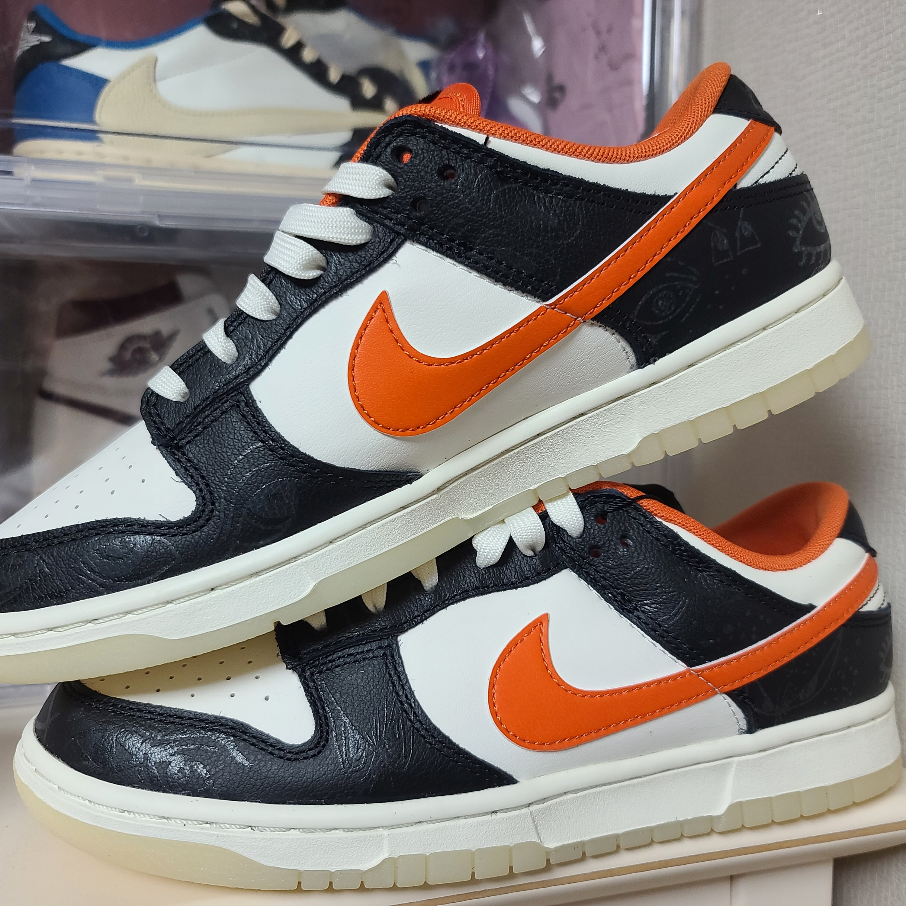 Nike Dunk Low Retro PRM Halloween 착용 스타일 - 1