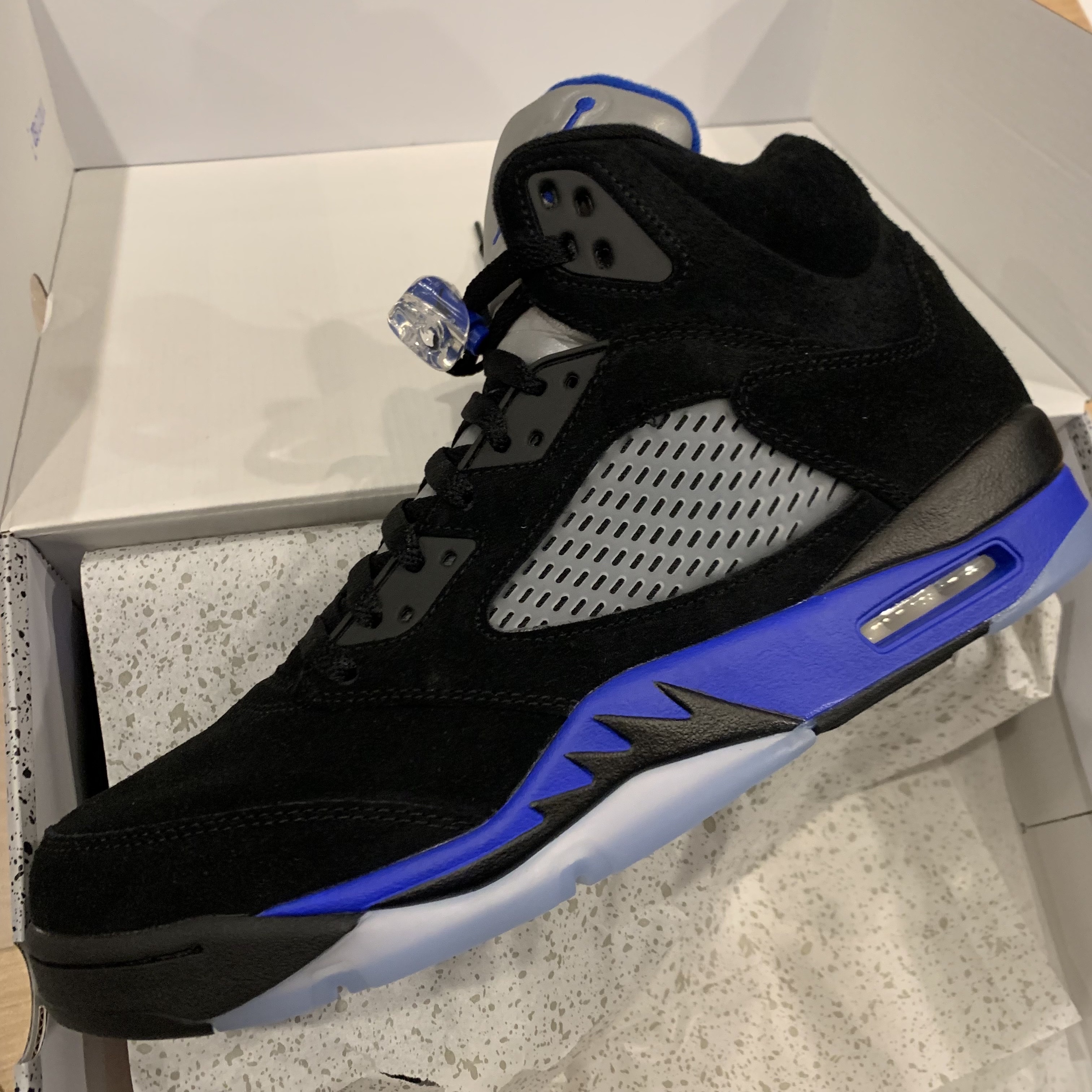 Jordan 5 Retro Racer Blue 착용 스타일 - 4