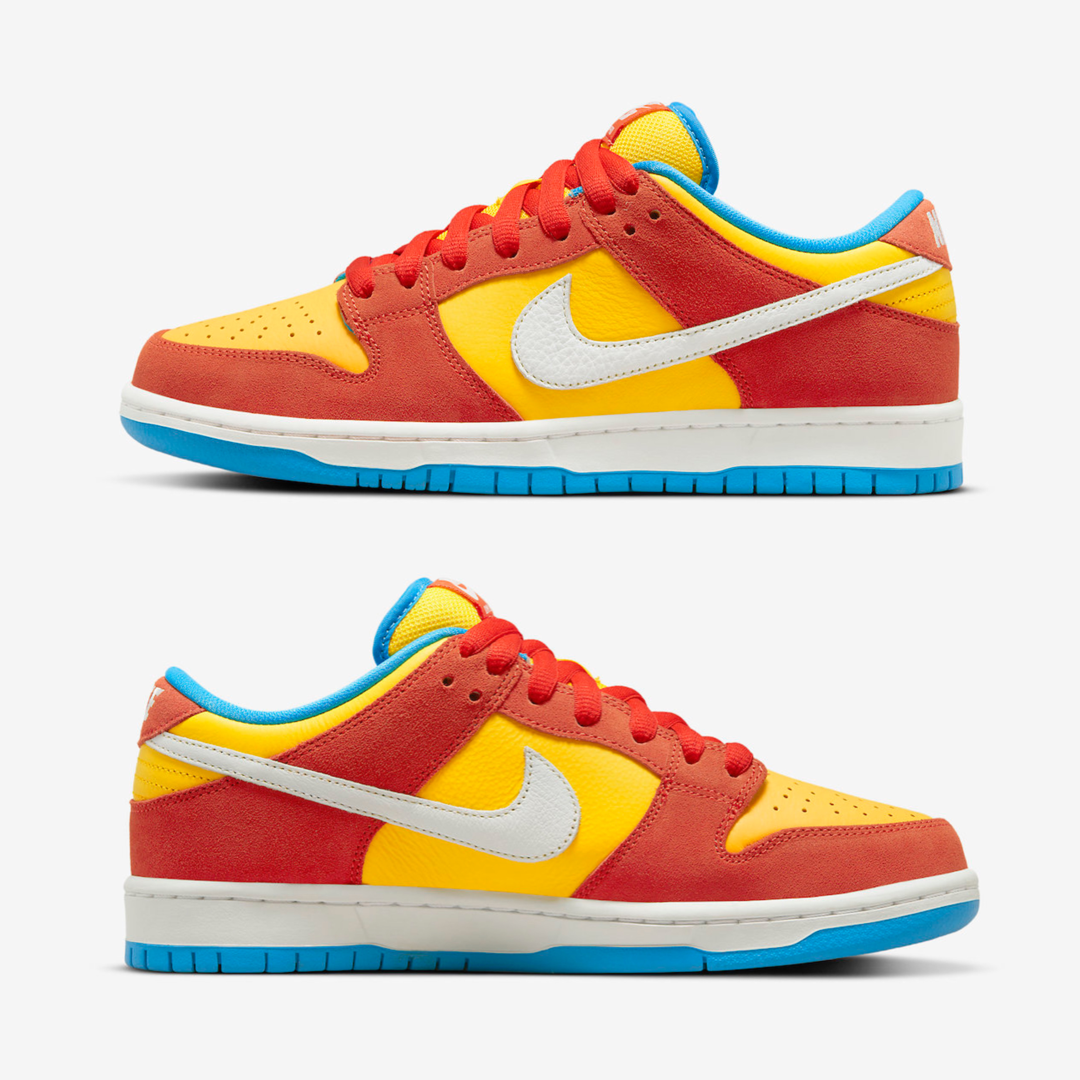 Nike SB Dunk High Marge Simpson, Nike Dunk SB Low Homer 착용 스타일 - 3