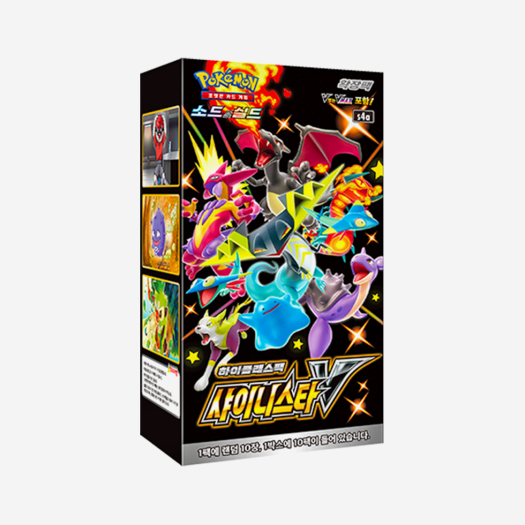 포켓몬 카드 게임 소드&실드 하이클래스팩 샤이니스타 V 박스 (10팩)