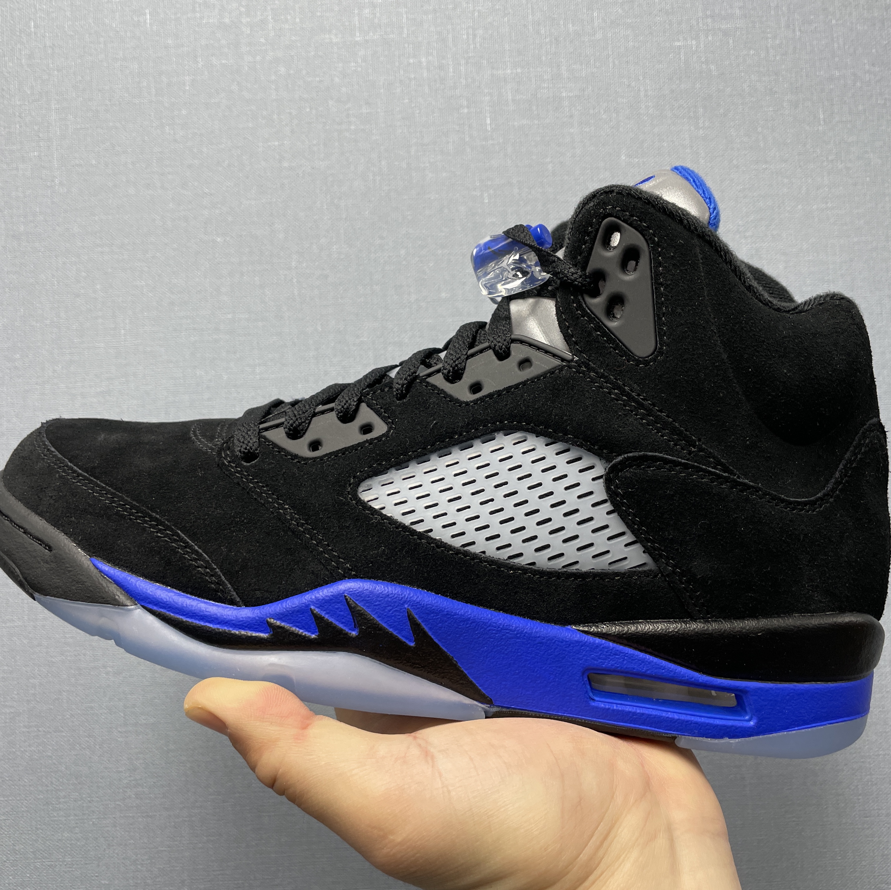 Jordan 5 Retro Racer Blue 착용 스타일 - 1