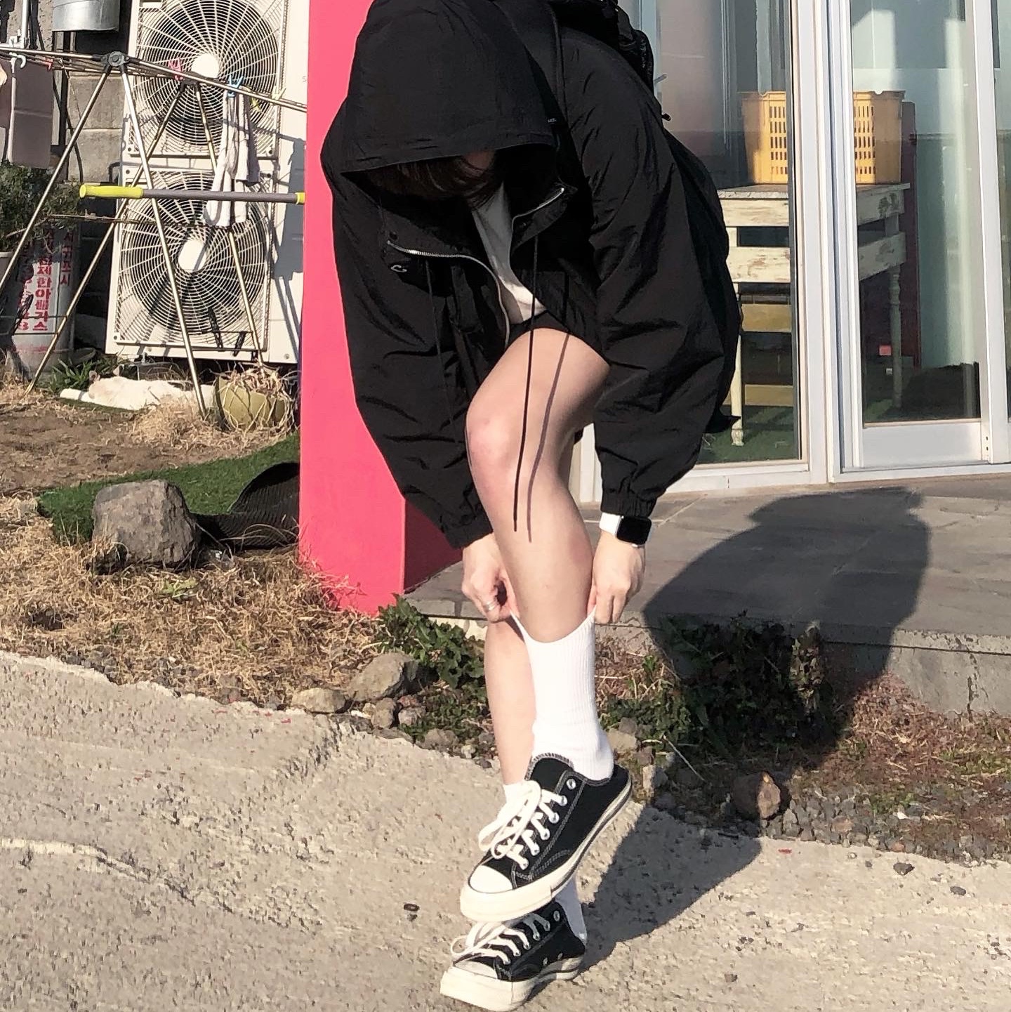 Converse Chuck 70 Ox Black - Standard 착용 스타일 - 3