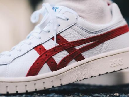 Asics Tiger Gel-PTG White Red 착용 스타일