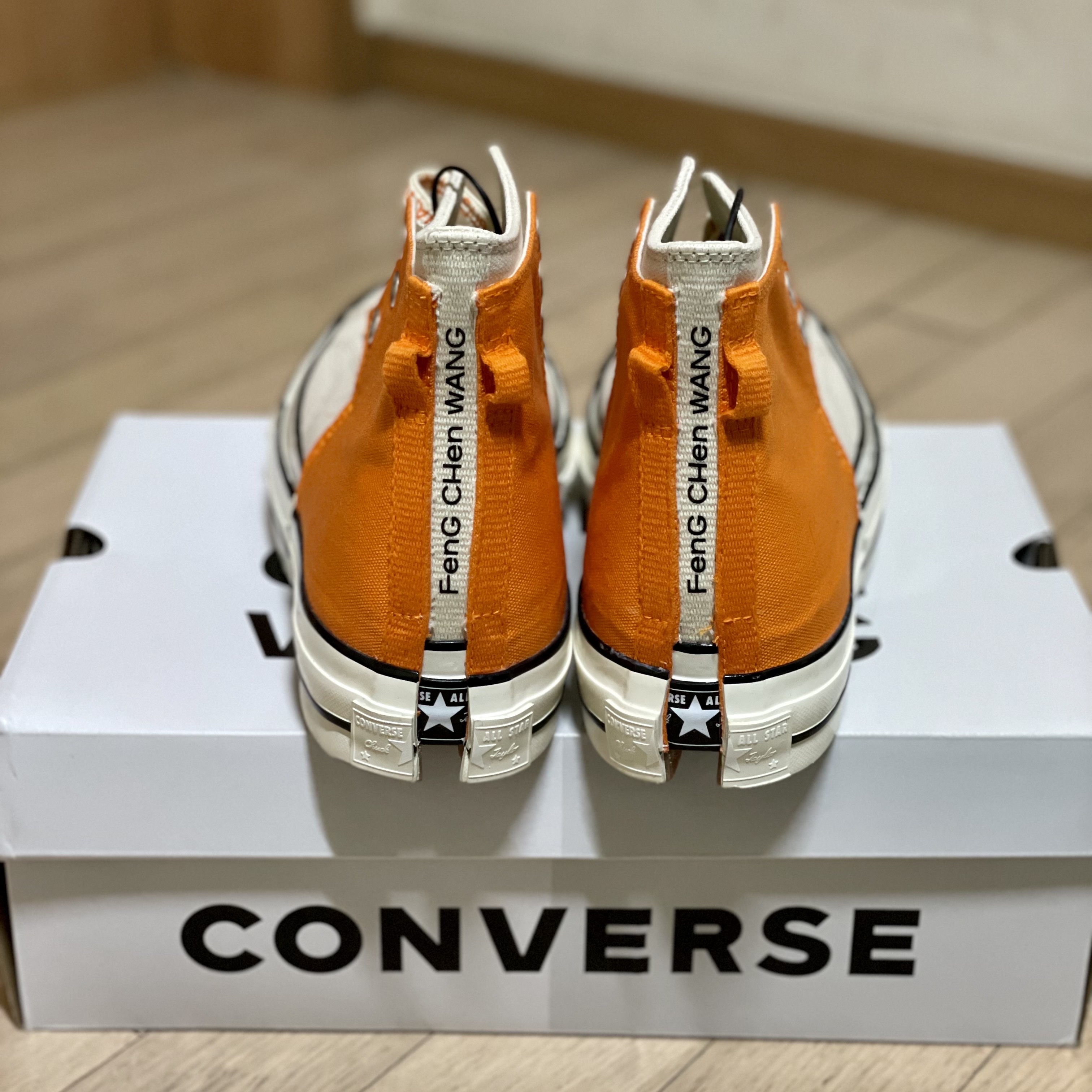 Converse x Feng Chen Wang Chuck 70 2-in-1 Persimmon Orange 착용 스타일 - 3