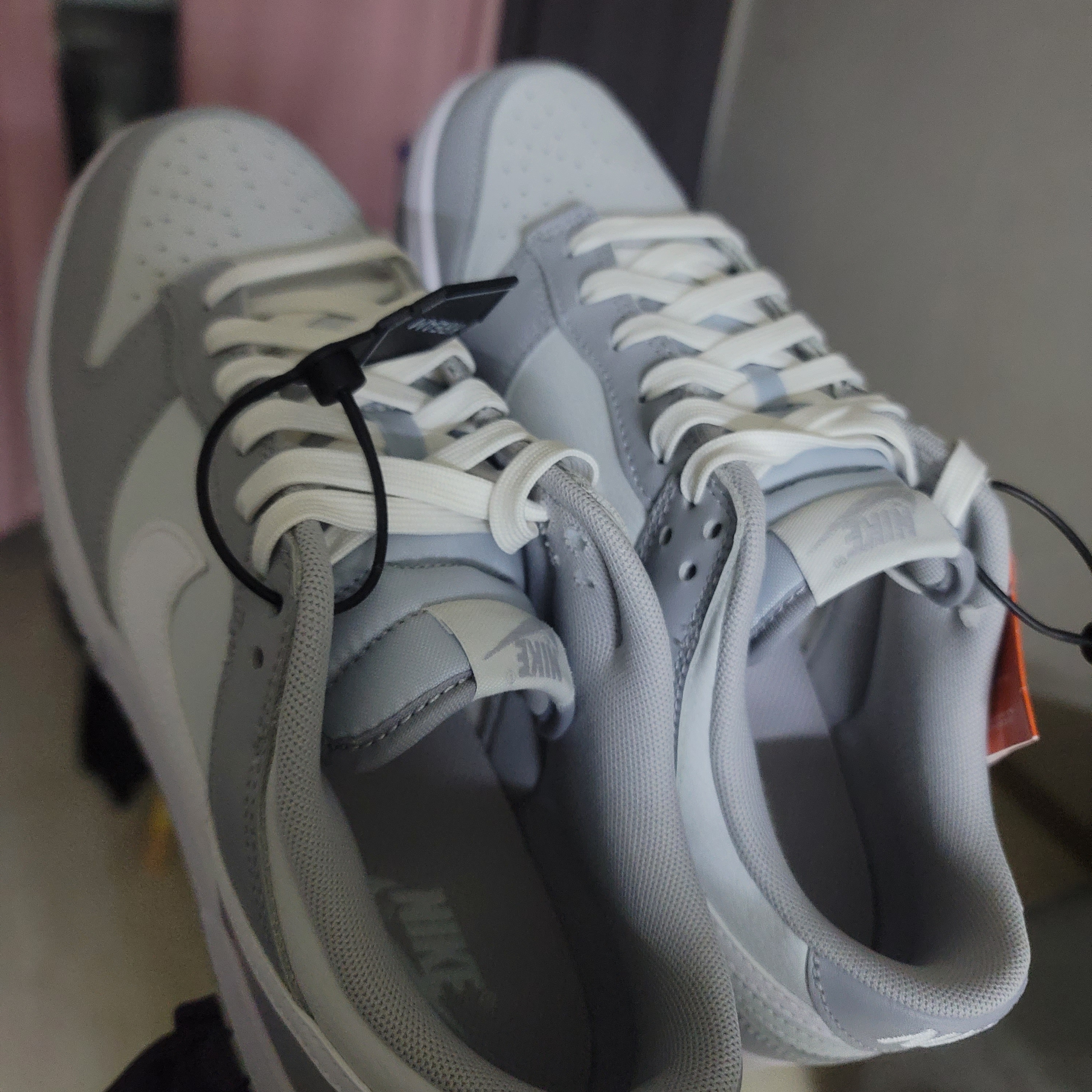Nike Dunk Low Retro Wolf Grey 착용 스타일