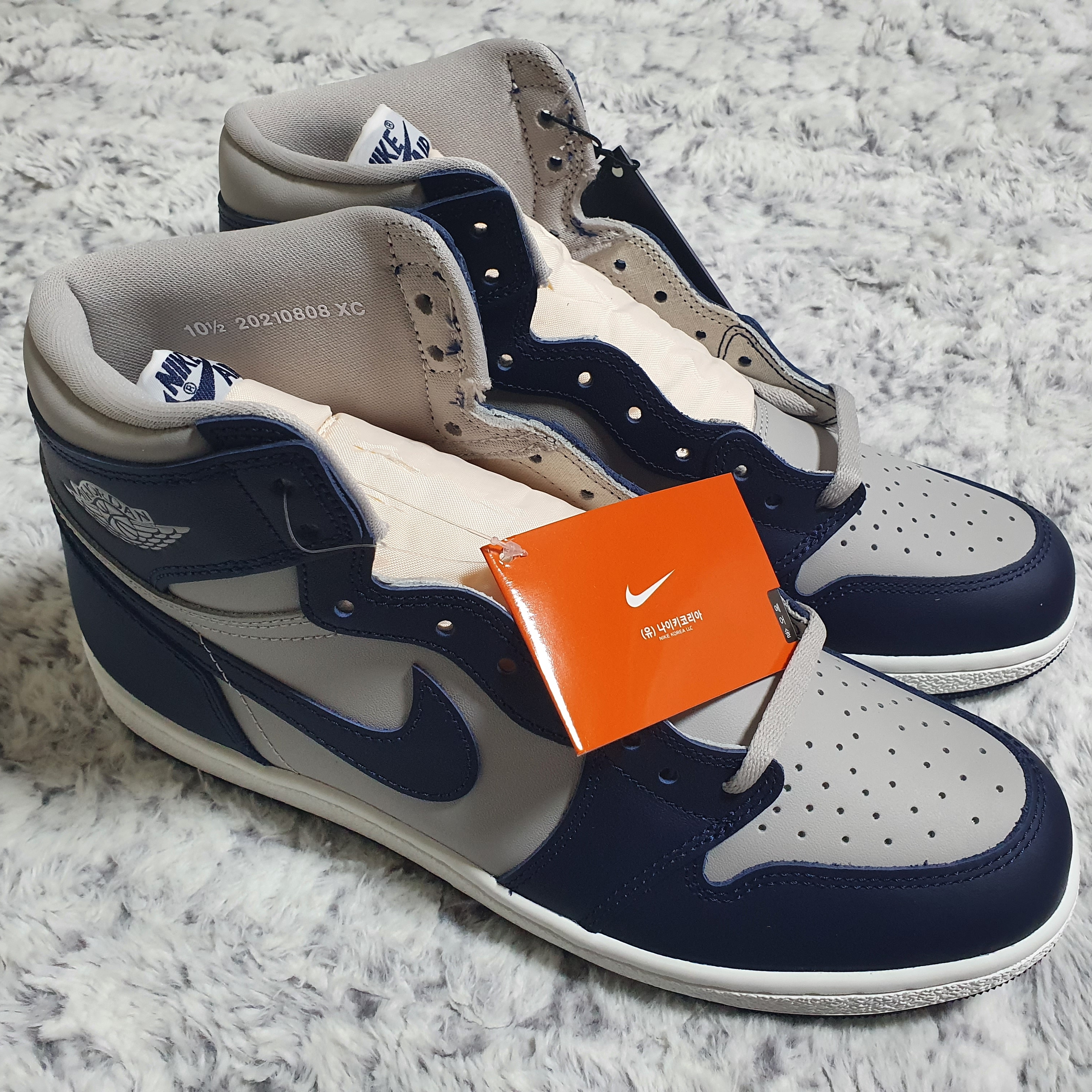 Jordan 1 High 85 College Navy 착용 스타일 - 2
