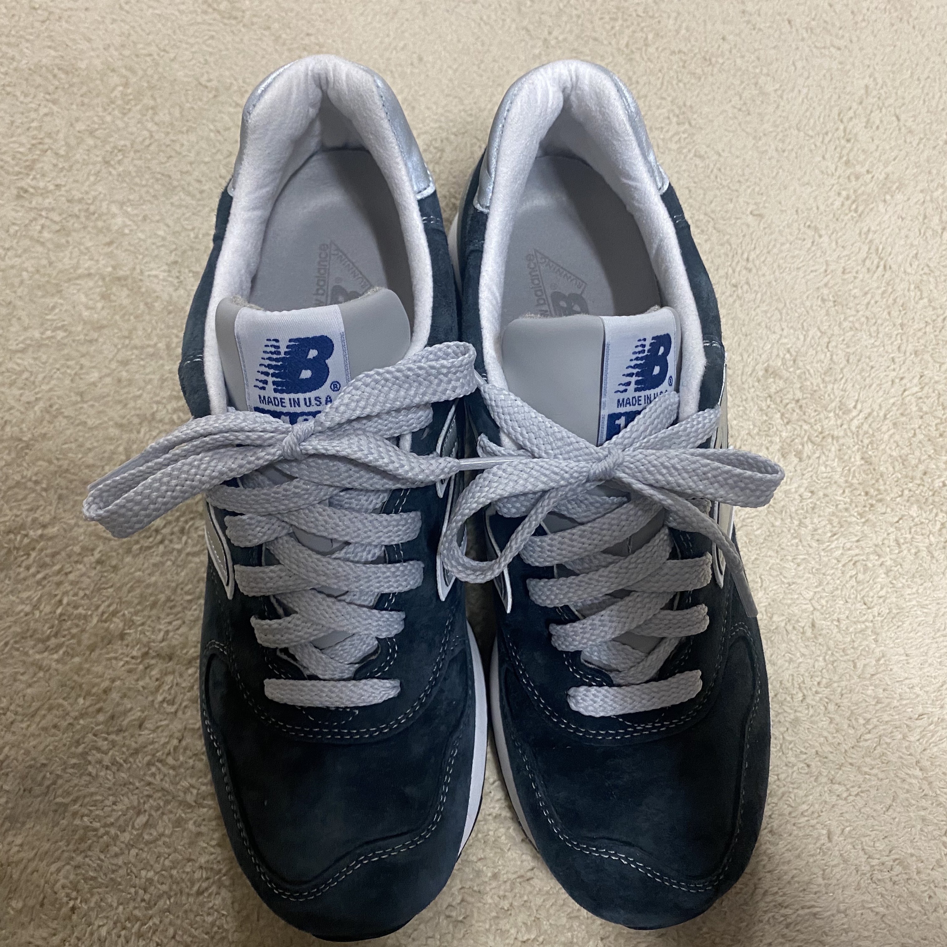 New Balance 1400 Made in USA Navy 착용 스타일