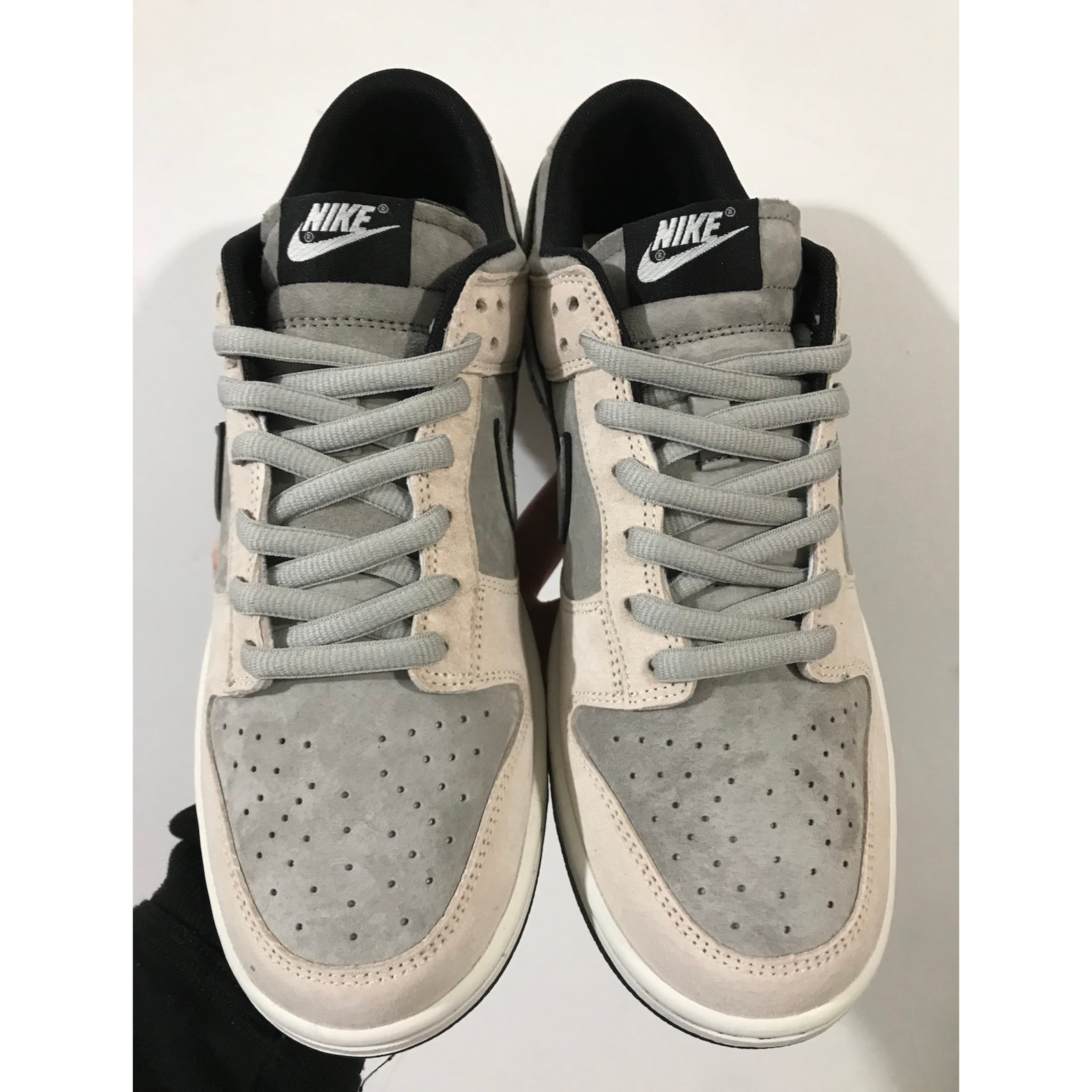 (W) Nike Dunk Low Light Bone 착용 스타일 - 4