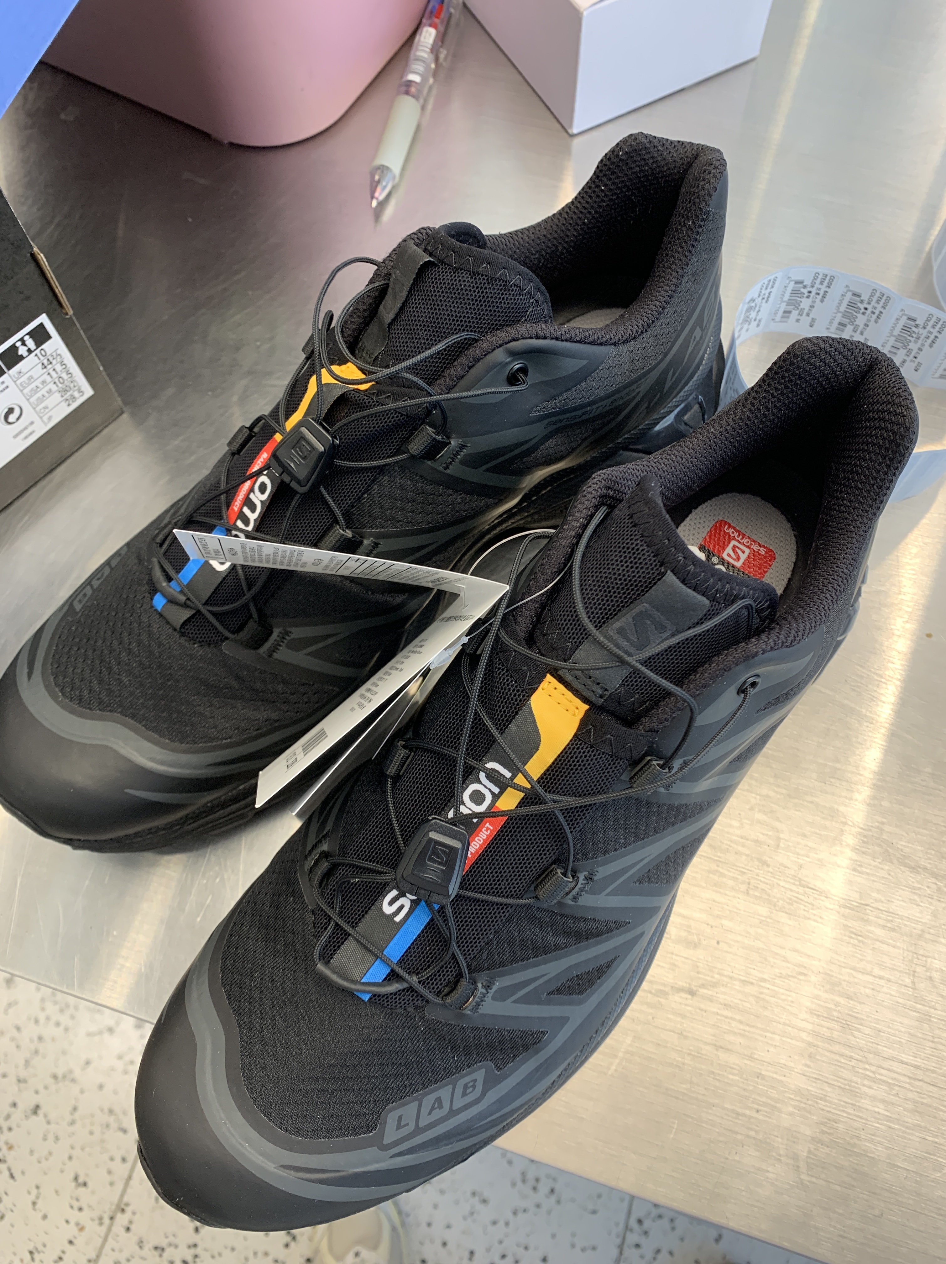Salomon XT-6 ADV Black 착용 스타일 - 2