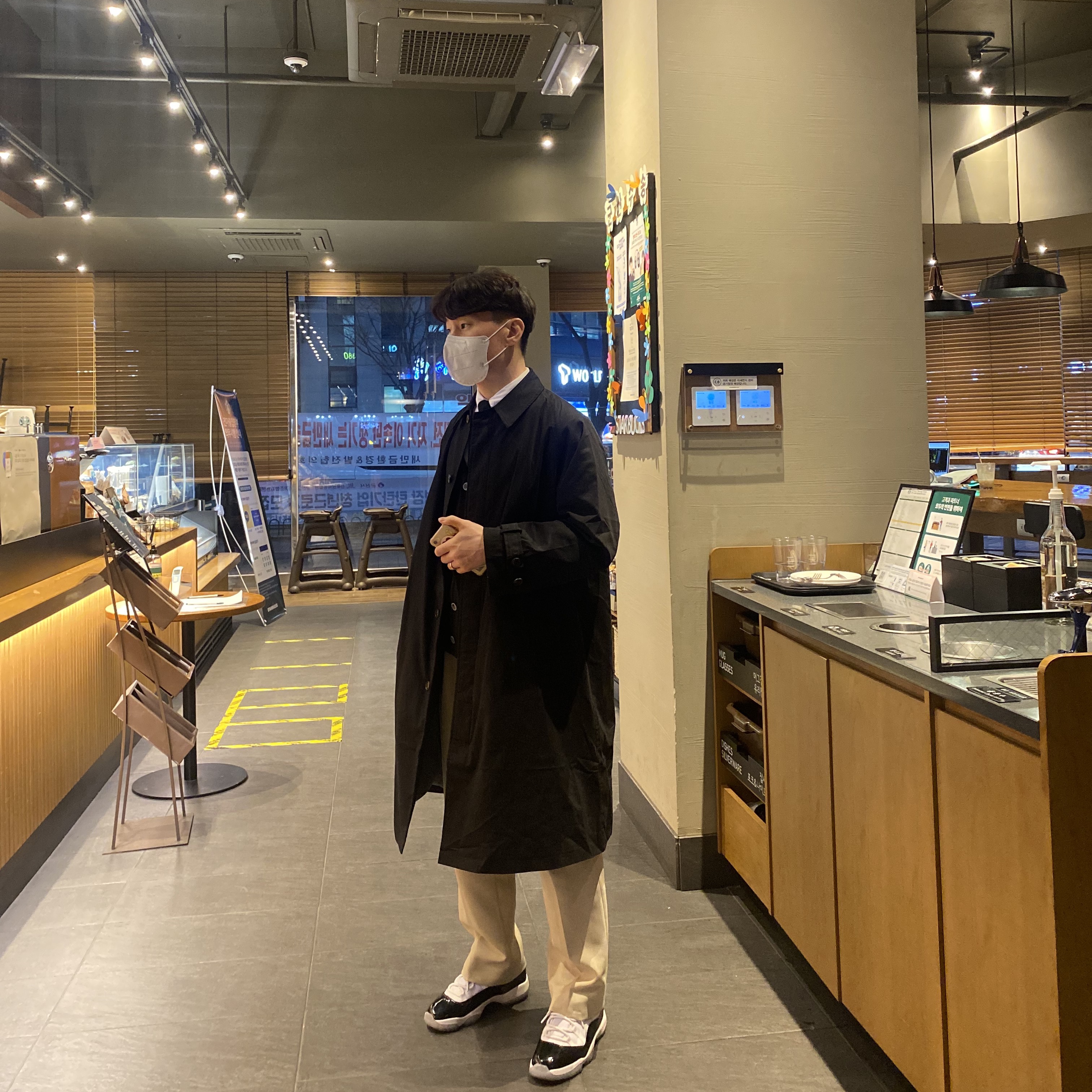 Jordan 11 Retro Concord 2018 착용 스타일