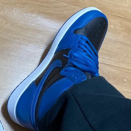 Jordan 1 Retro High OG Dark Marina Blue 착용 스타일