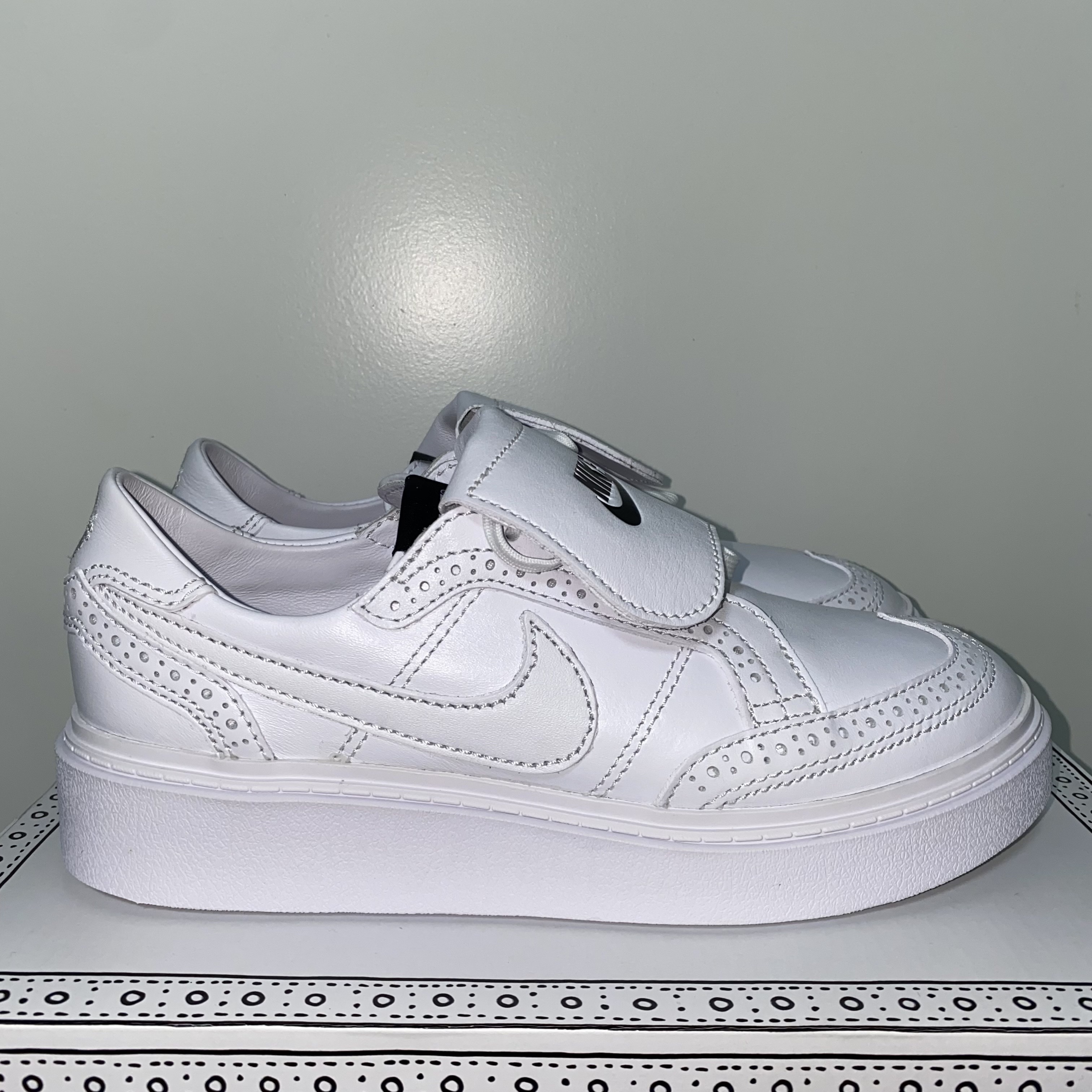 Nike x Peaceminusone Kwondo1 White 착용 스타일 - 2