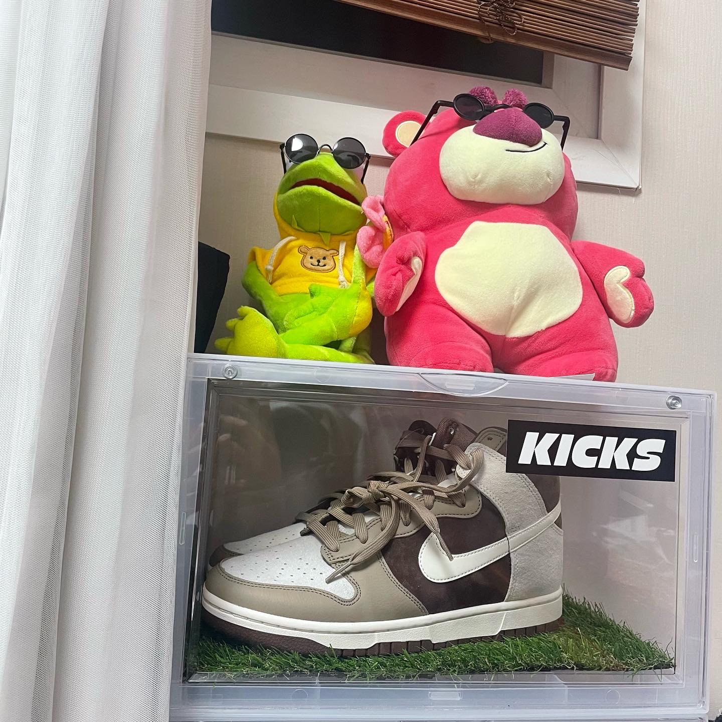 Nike Dunk High Retro PRM Light Chocolate 착용 스타일 - 1