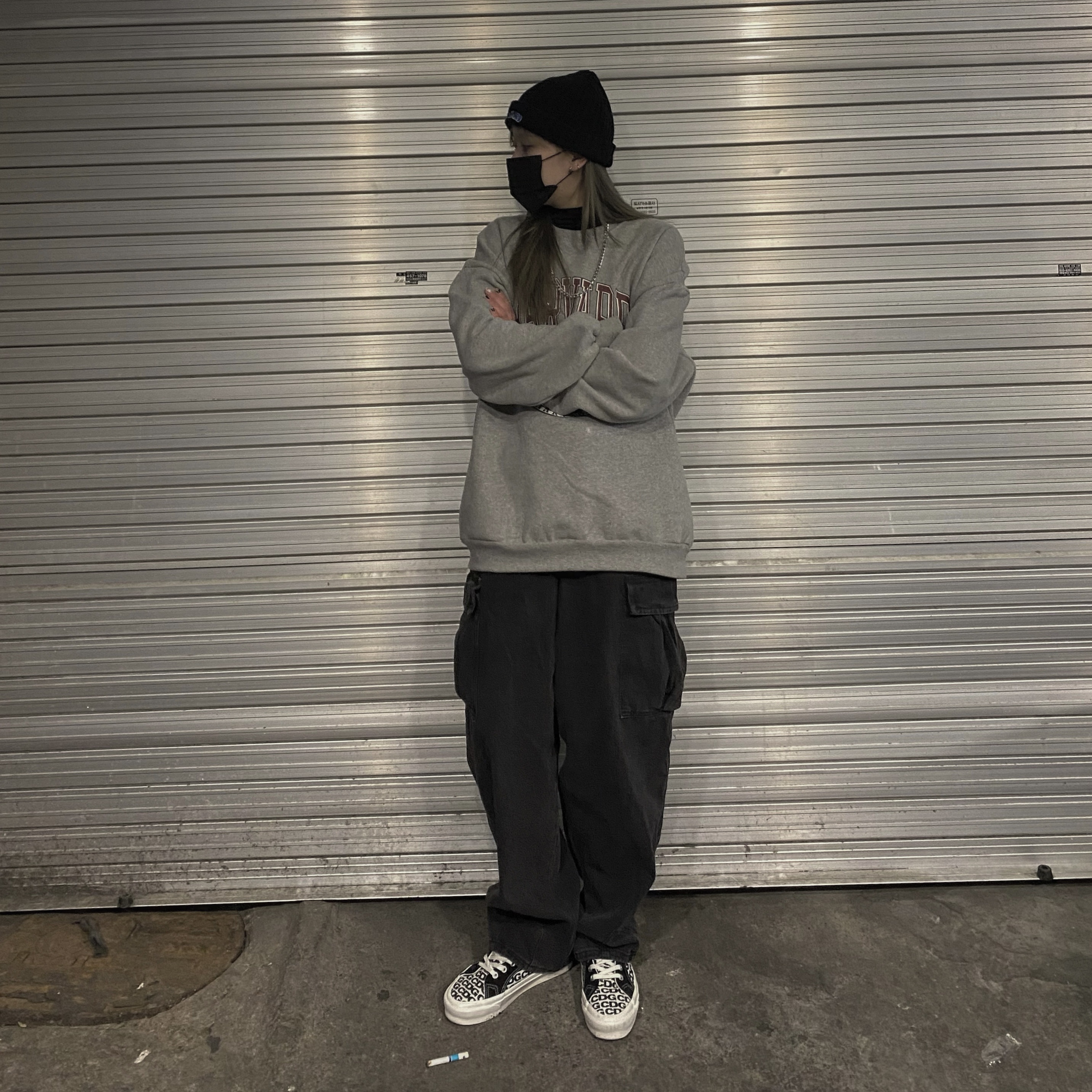 Vans Vault x CDG Lampin LX 2021 착용 스타일 - 1