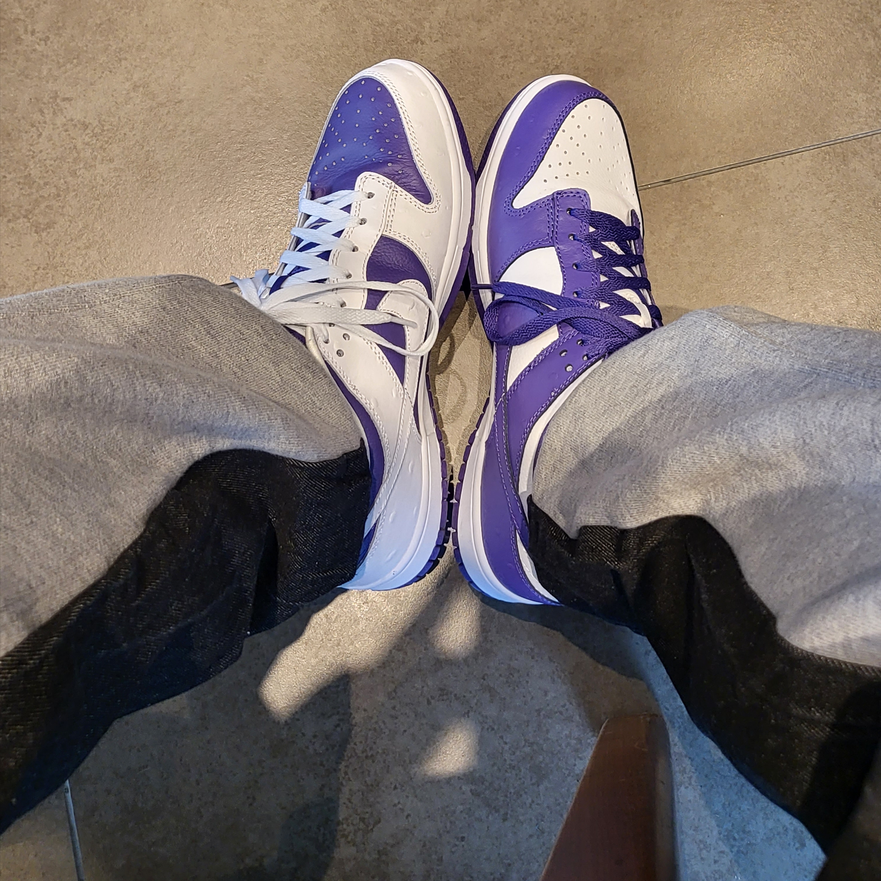 (W) Nike Dunk Low SE Flip 착용 스타일