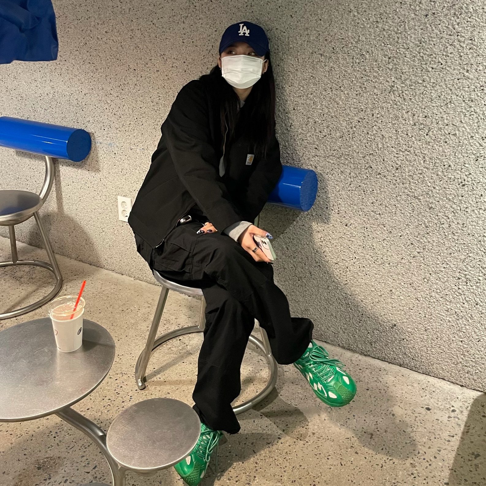 Asics x Kiko Kostadinov Gel-Kiril Cilantro 착용 스타일