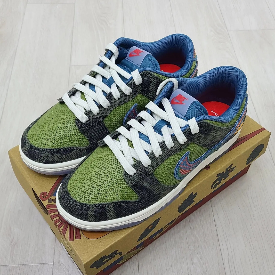 Nike Dunk Low Premium Siempre Familia 착용 스타일 - 2