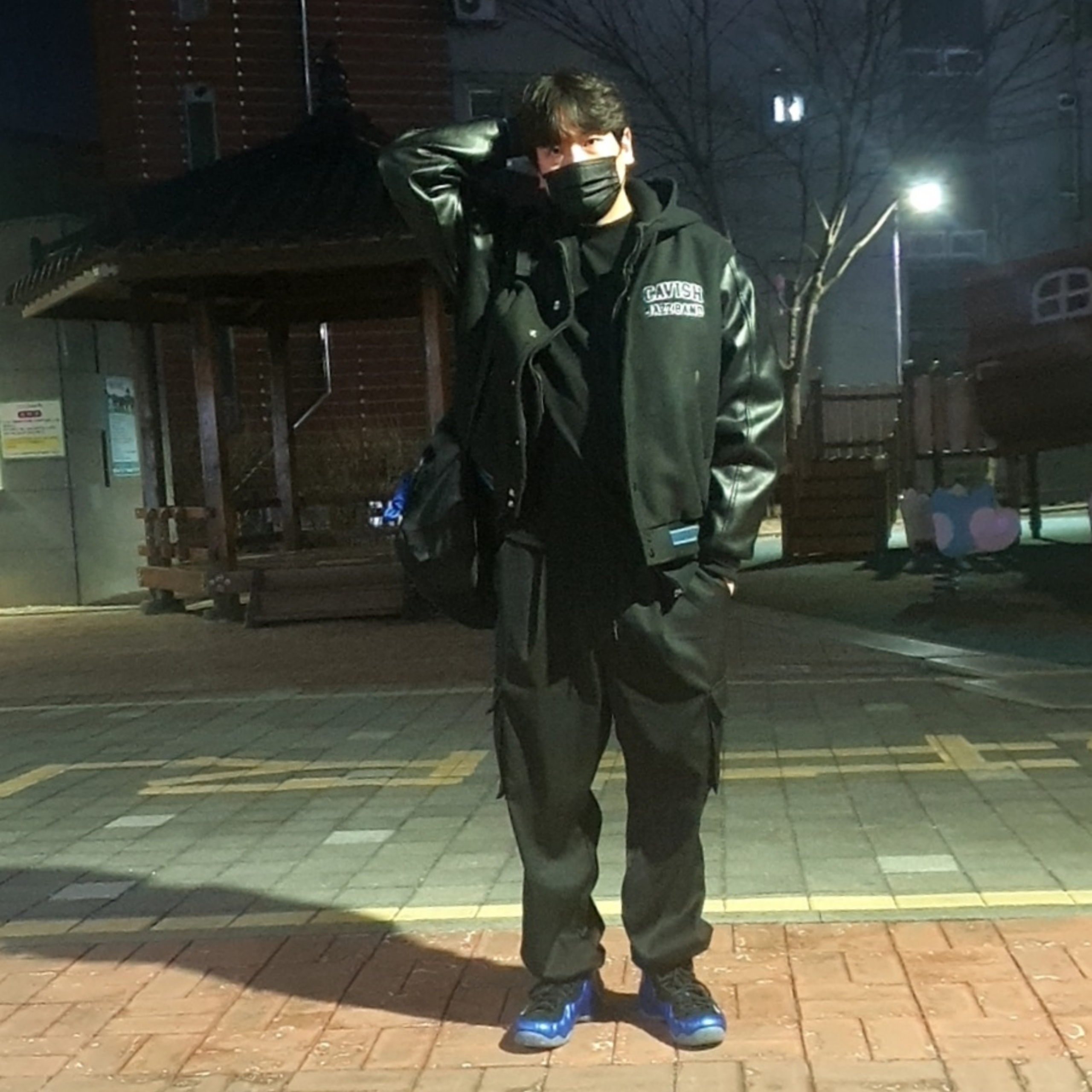 Nike Air Foamposite One XX Royal 착용 스타일
