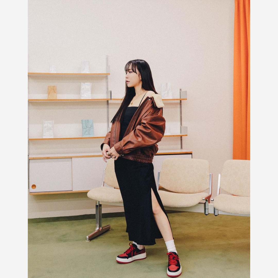 (W) Jordan 1 Elevate Low SE Bred 착용 스타일 - 2