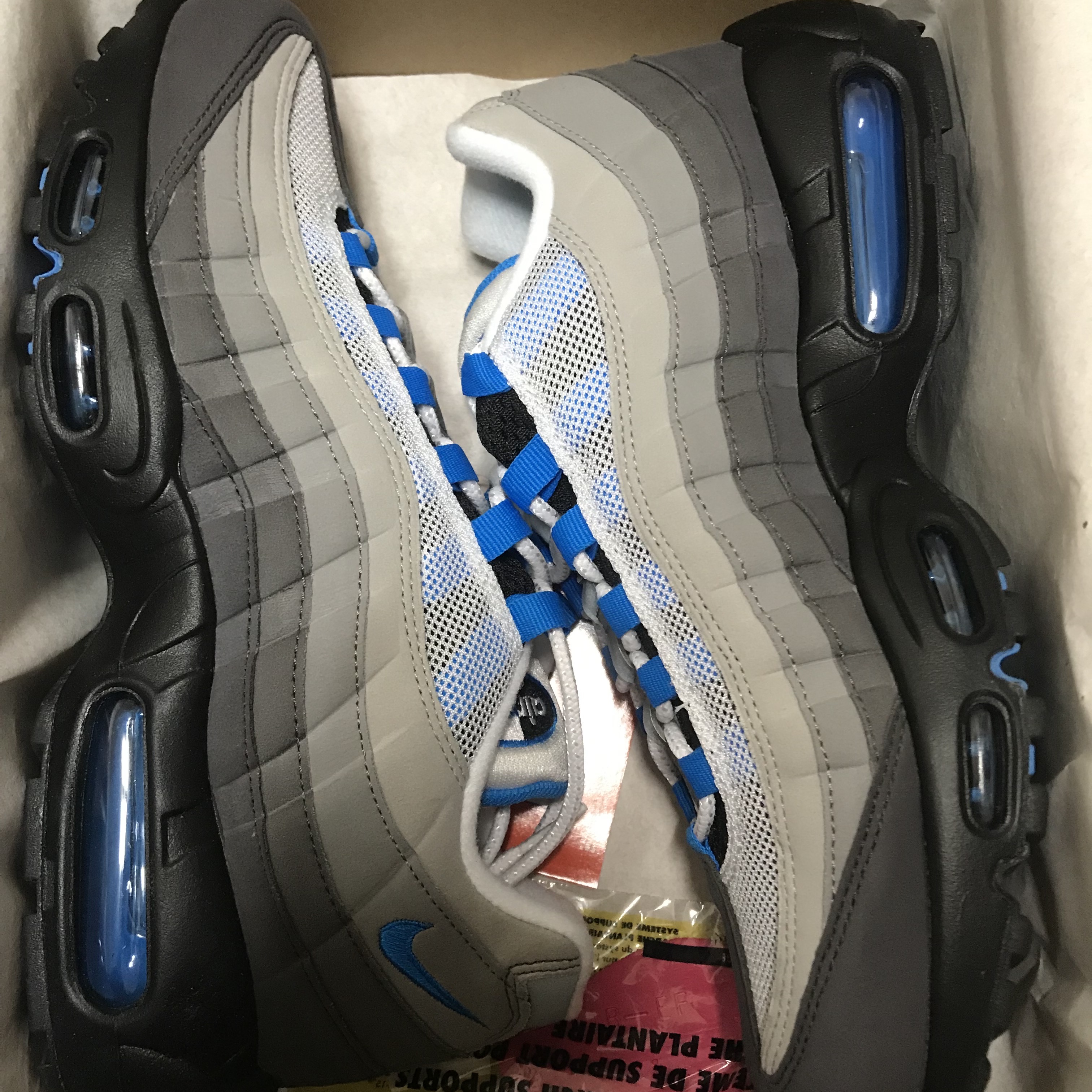 Nike Air Max 95 OG Crystal Blue 착용 스타일